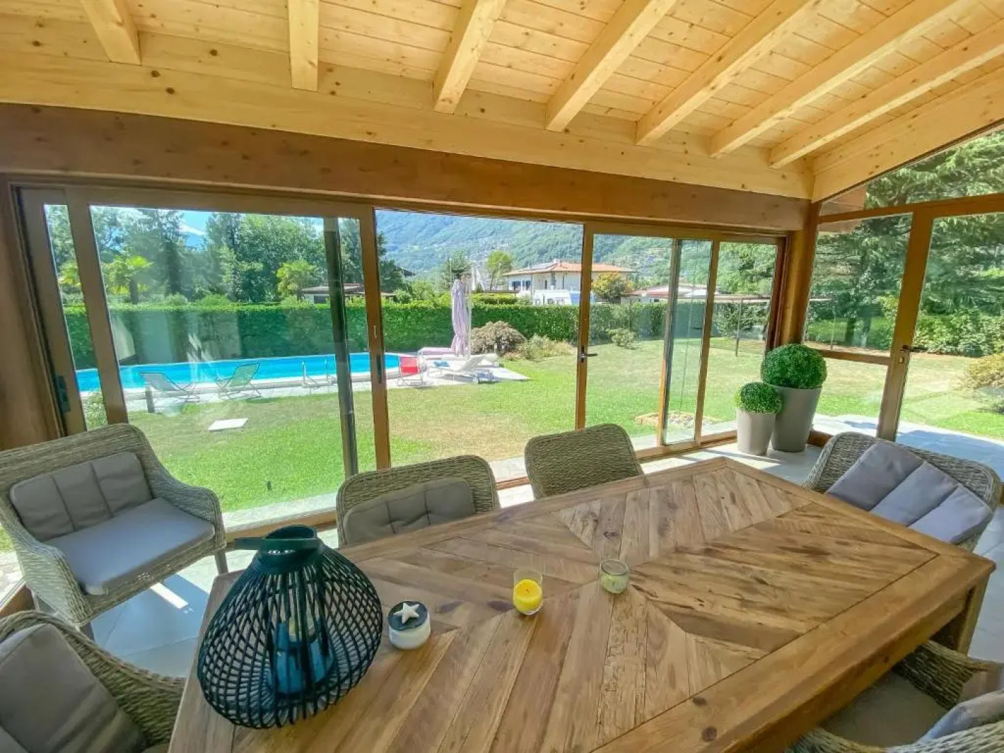 Paradiso-Boschetto Strand Bungalow mit Pool