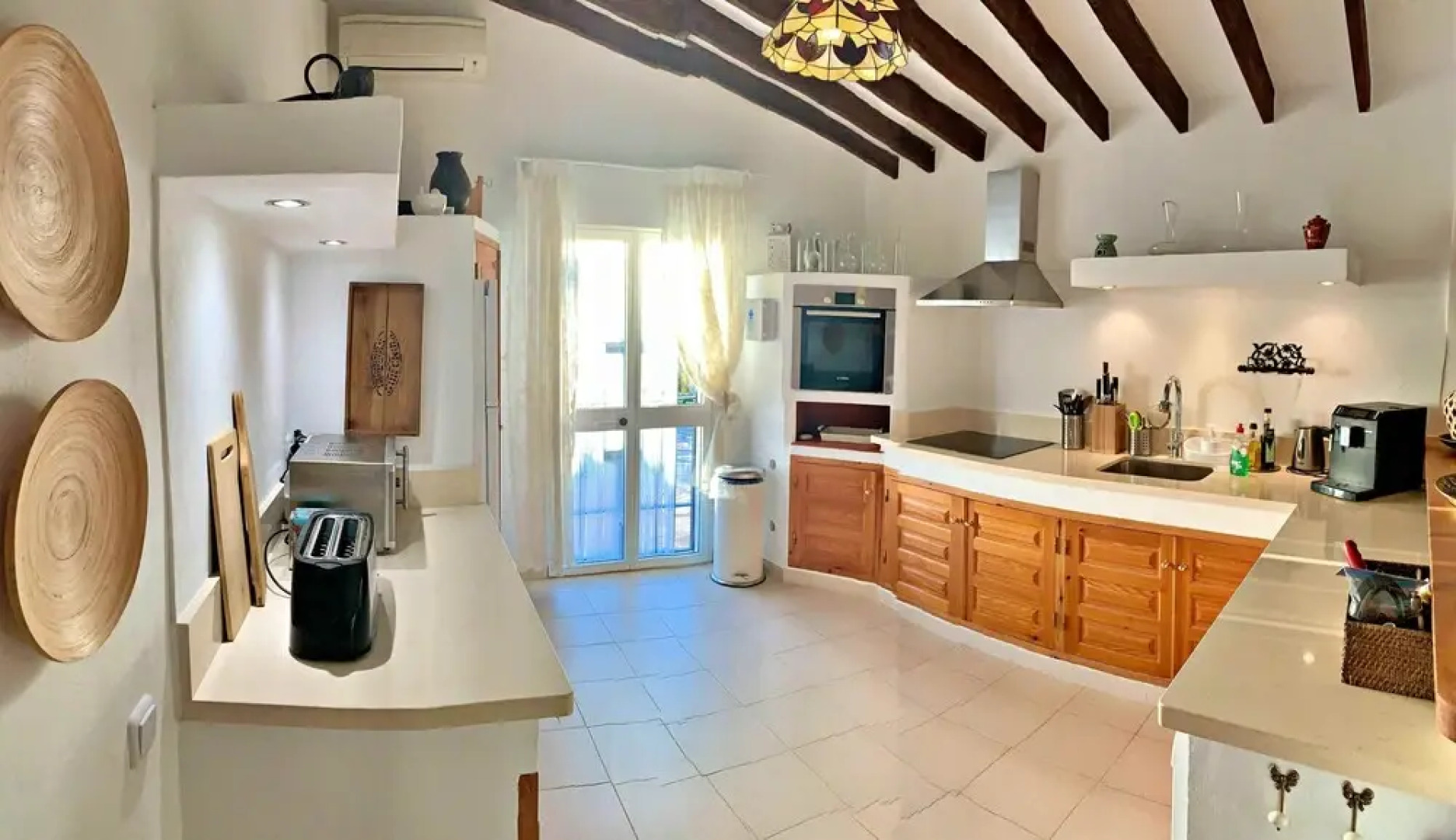 Casa Rural Cómpeta Piscina Barbacoa y Vista