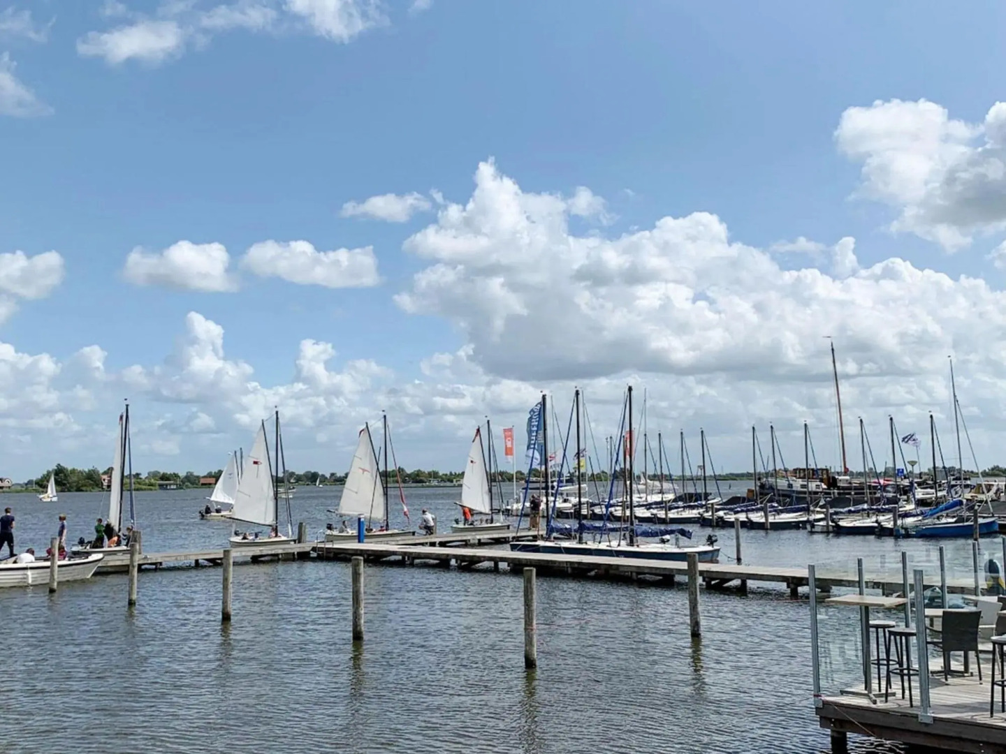 Welcoming holiday home in Grou with bubble bath