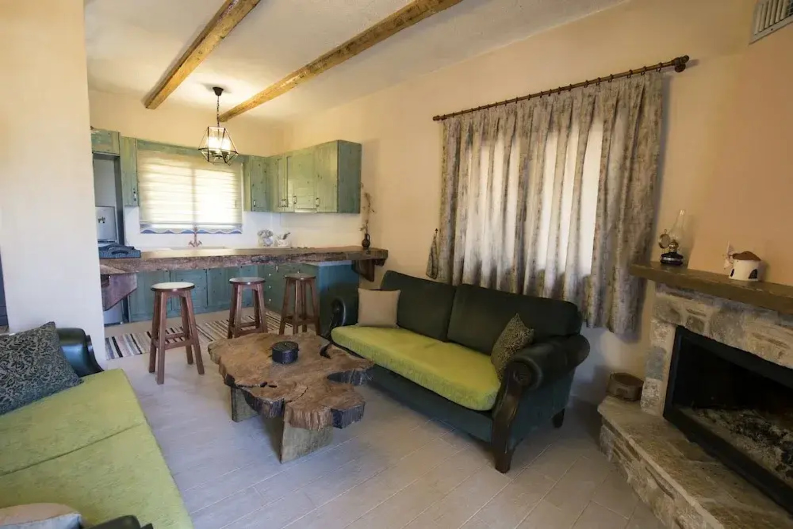 Chaihoutes stone villa into Olive farm in Zia