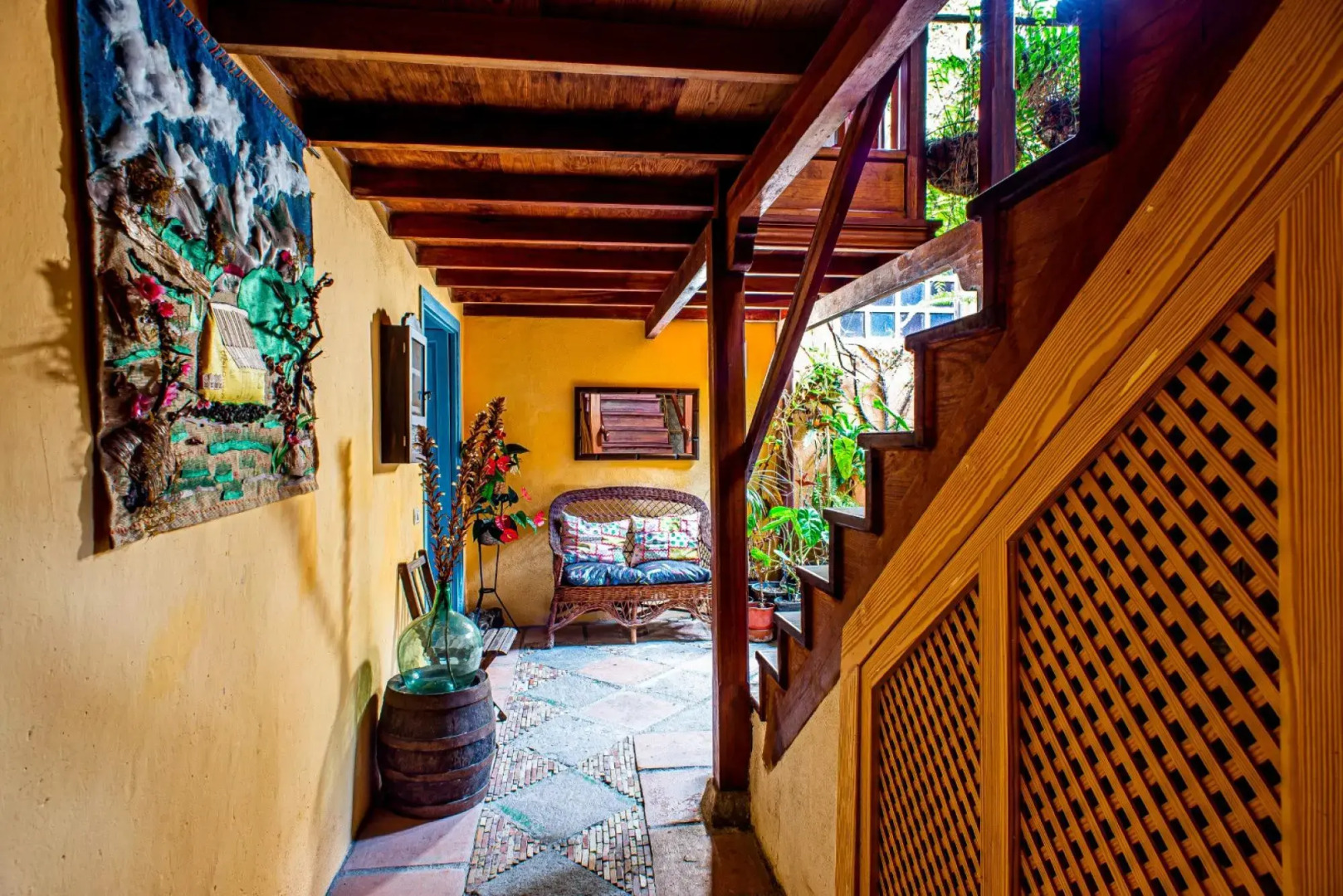 Casa rural con encanto, FREE Wifi, terraza en Hermigua