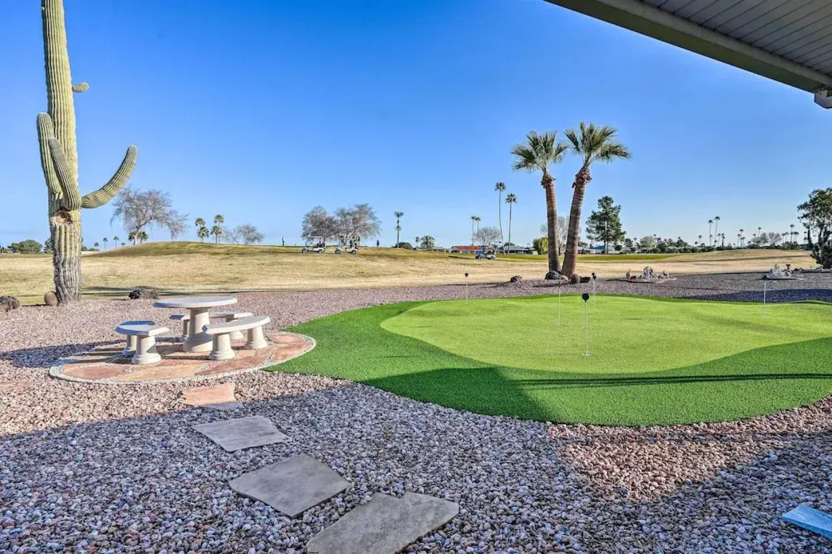 Patio, Grill: Home on Golf Course in Sun City!