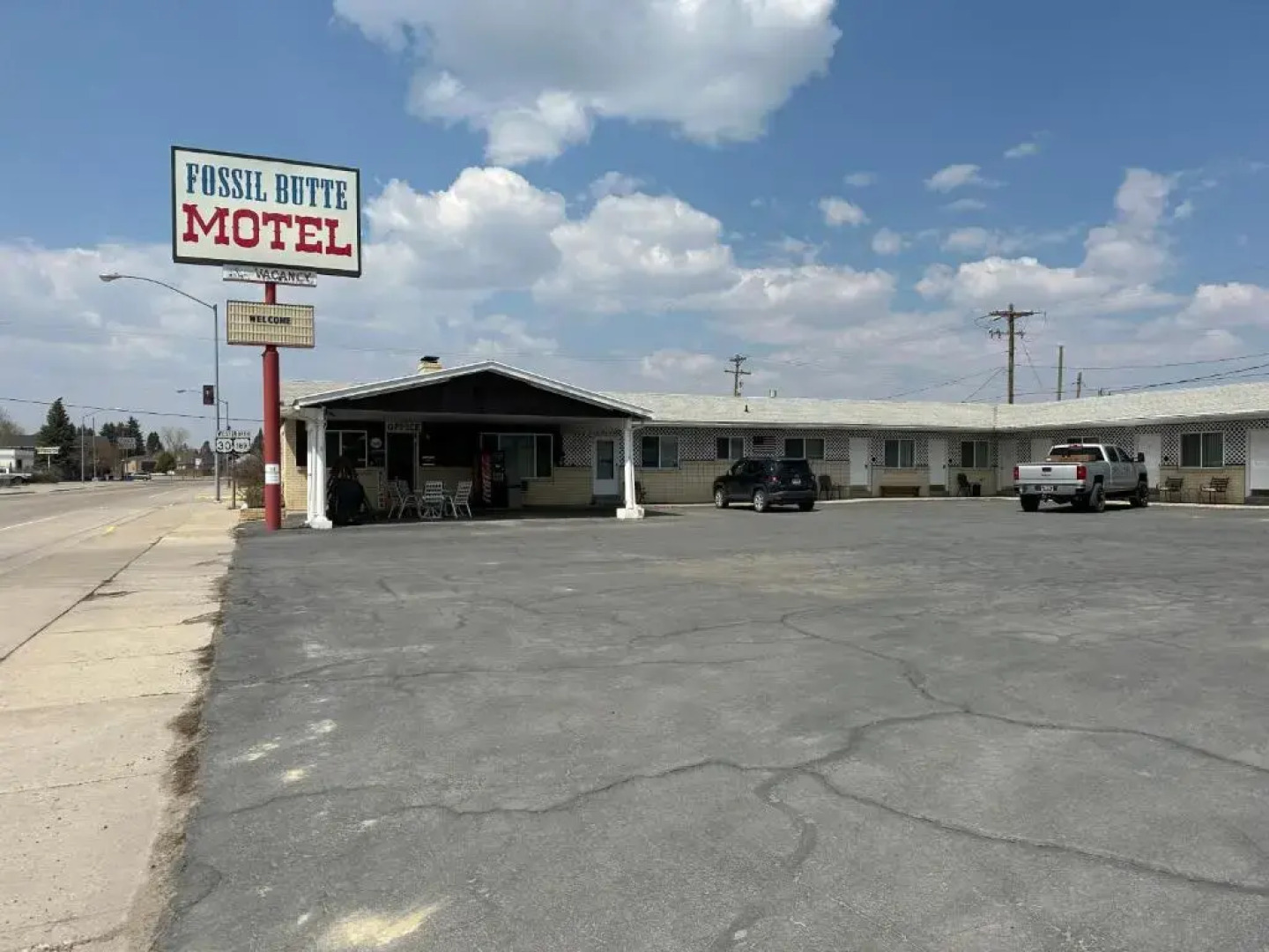 The Fossil Butte Motel