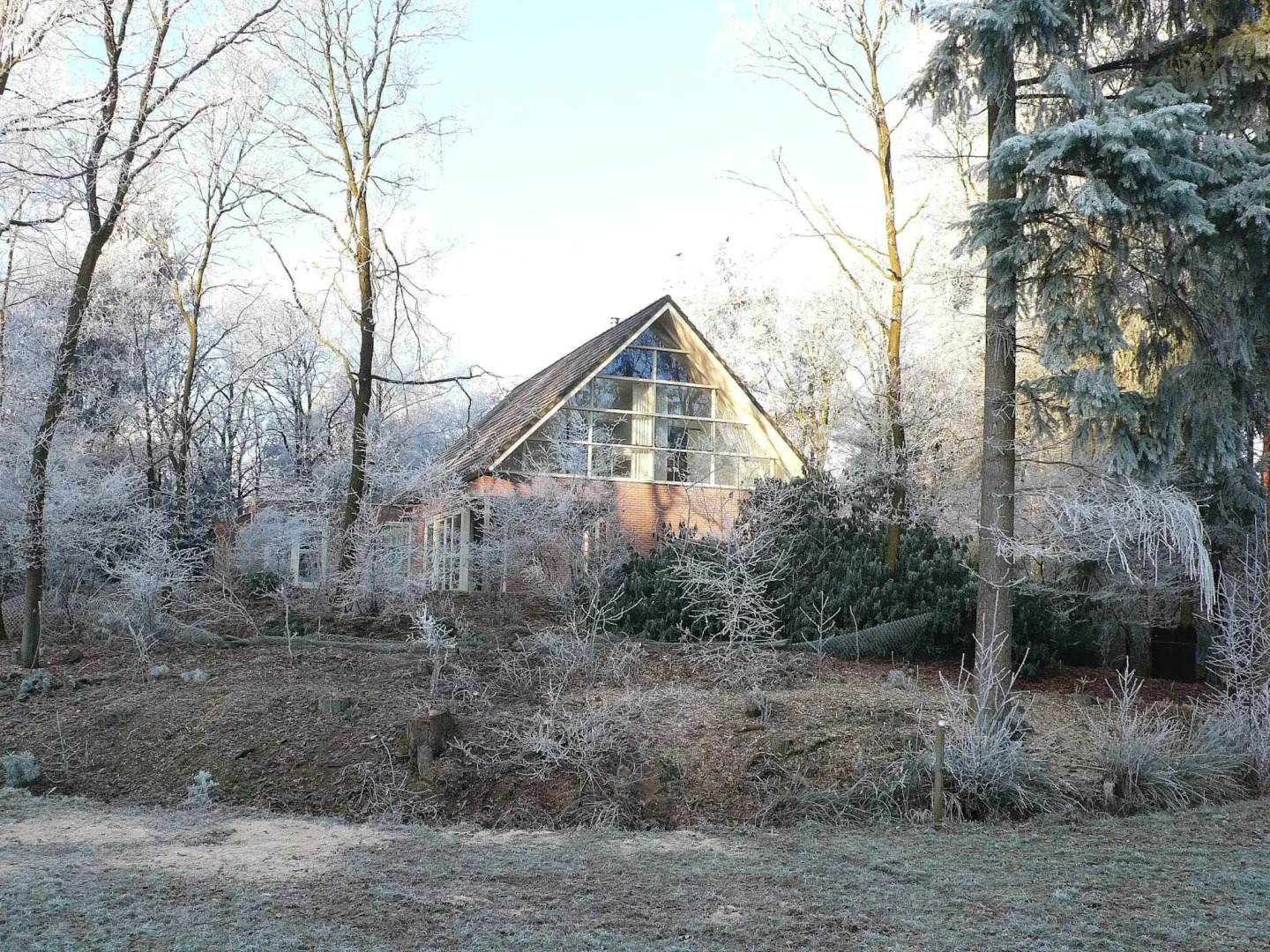 Spacious villa with sauna and hot tub, in a holiday park near a National Park