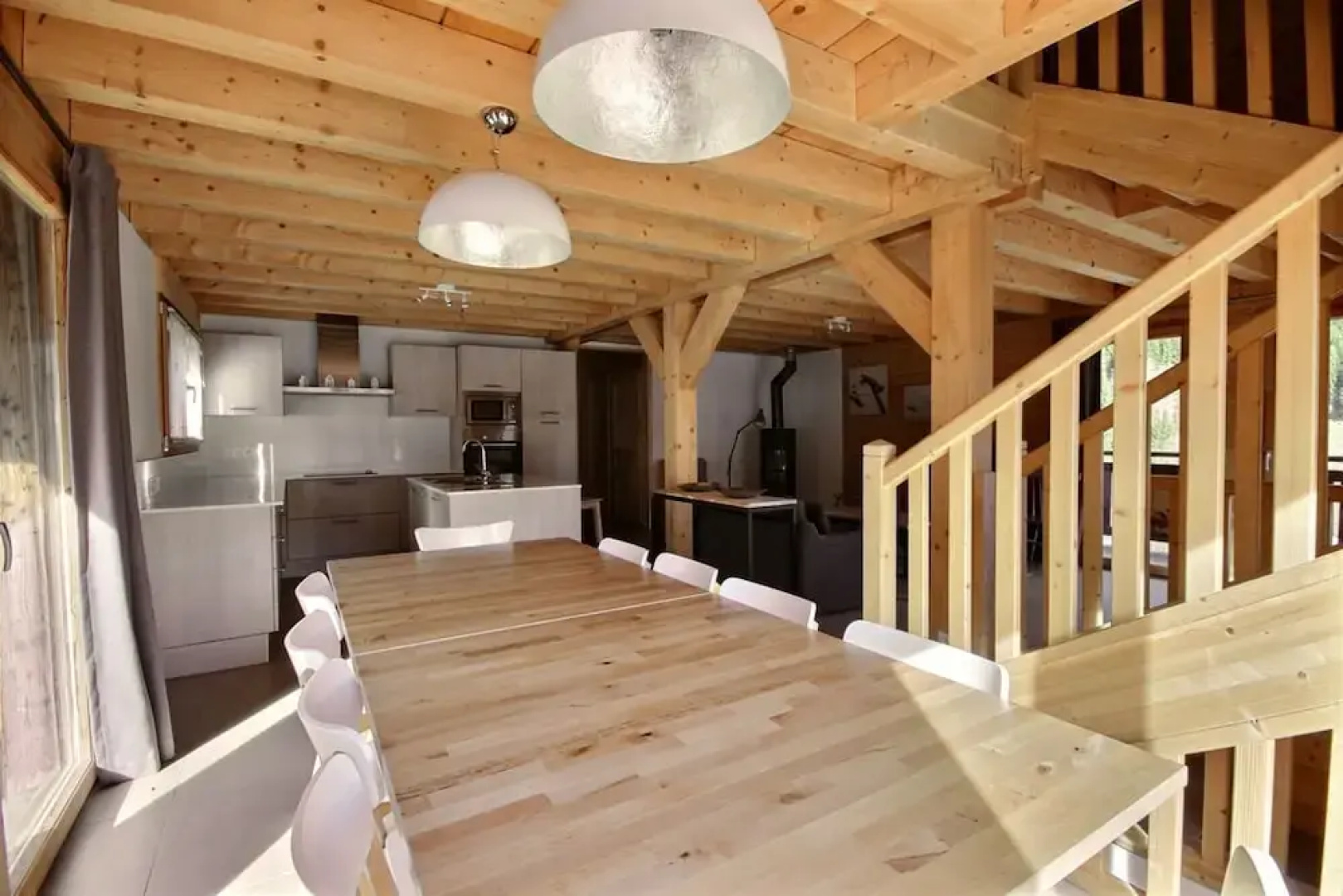 Chalet With 5 Bedrooms in St Jean D'aulps, With Wonderful Mountain View, Furnished Terrace and Wifi - 200 m From the Slopes