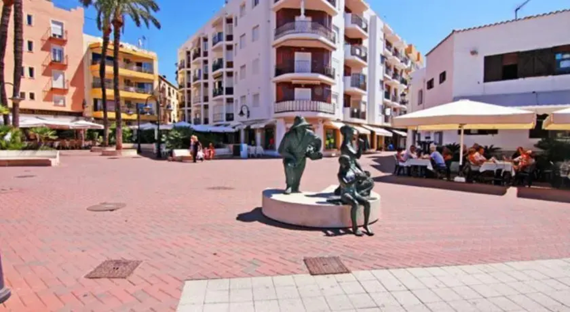 Apartment near the beach, garden in Moraira