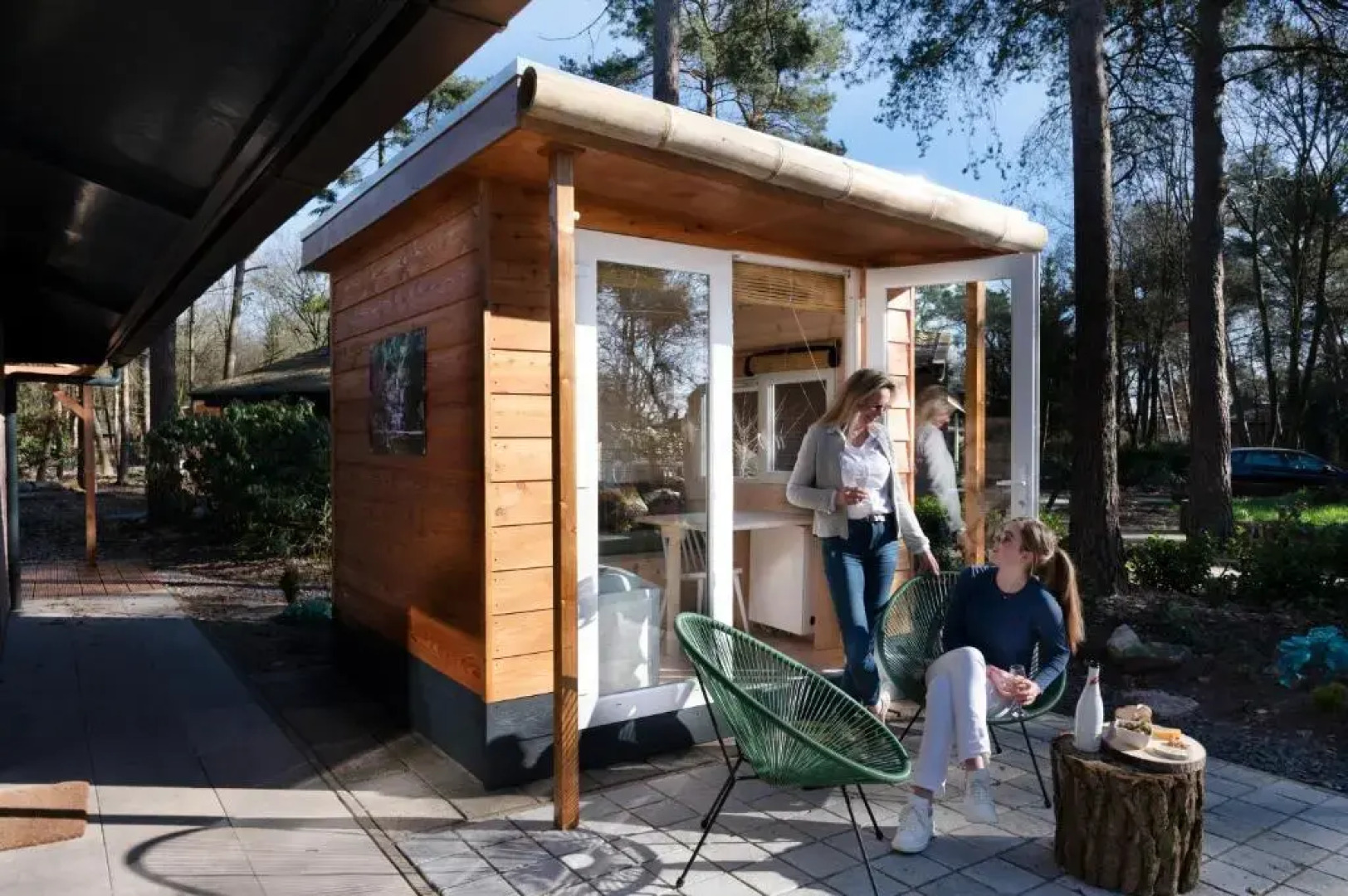 ZEN-bungalow NO 1 met sauna en hottub