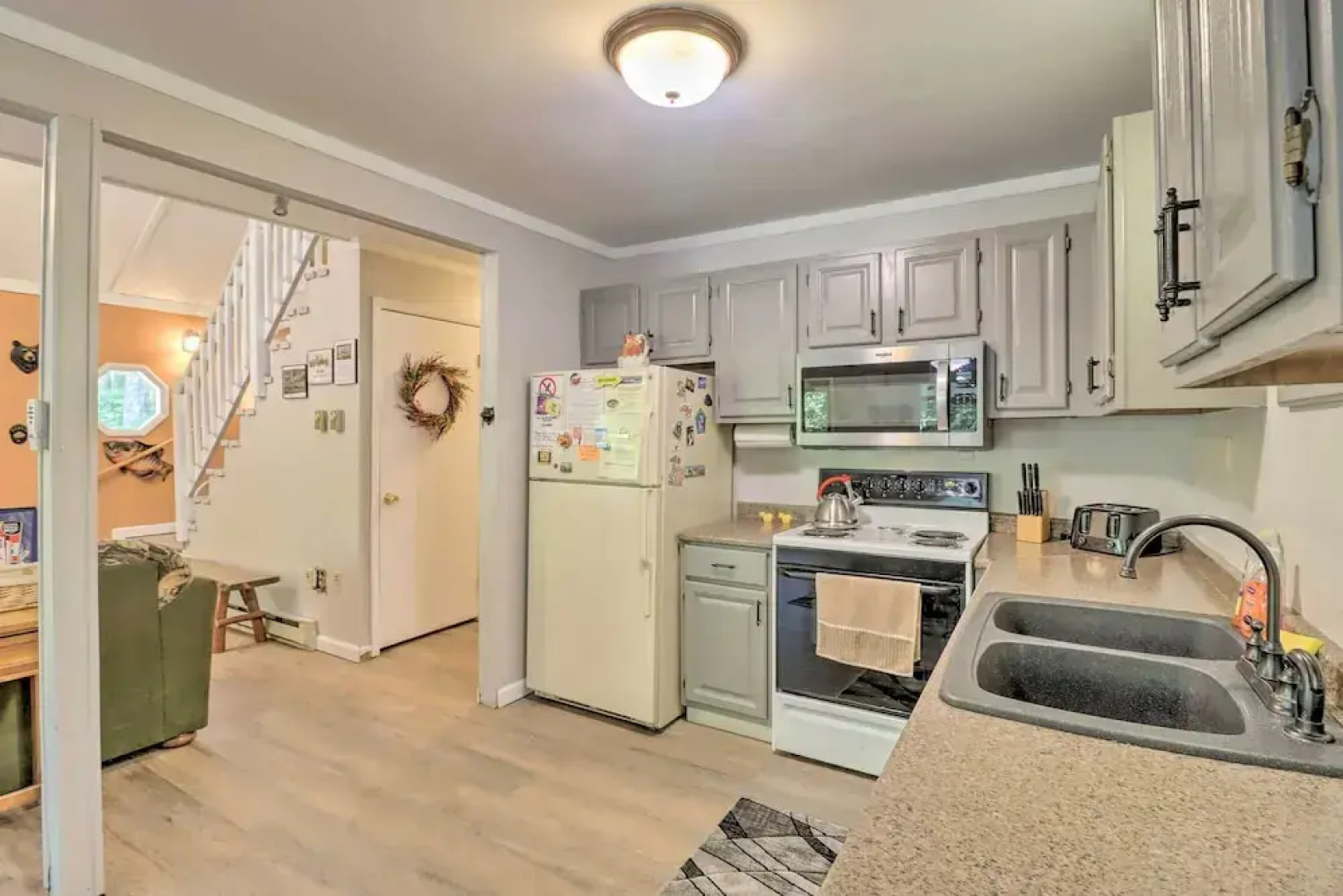 Walk to Lake Harmony: Cabin w/ Fire Pit & Decks!