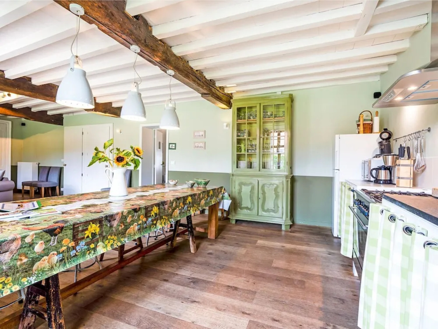 Manor House in Farm Complex in Middle of Polder Landscape near Damme