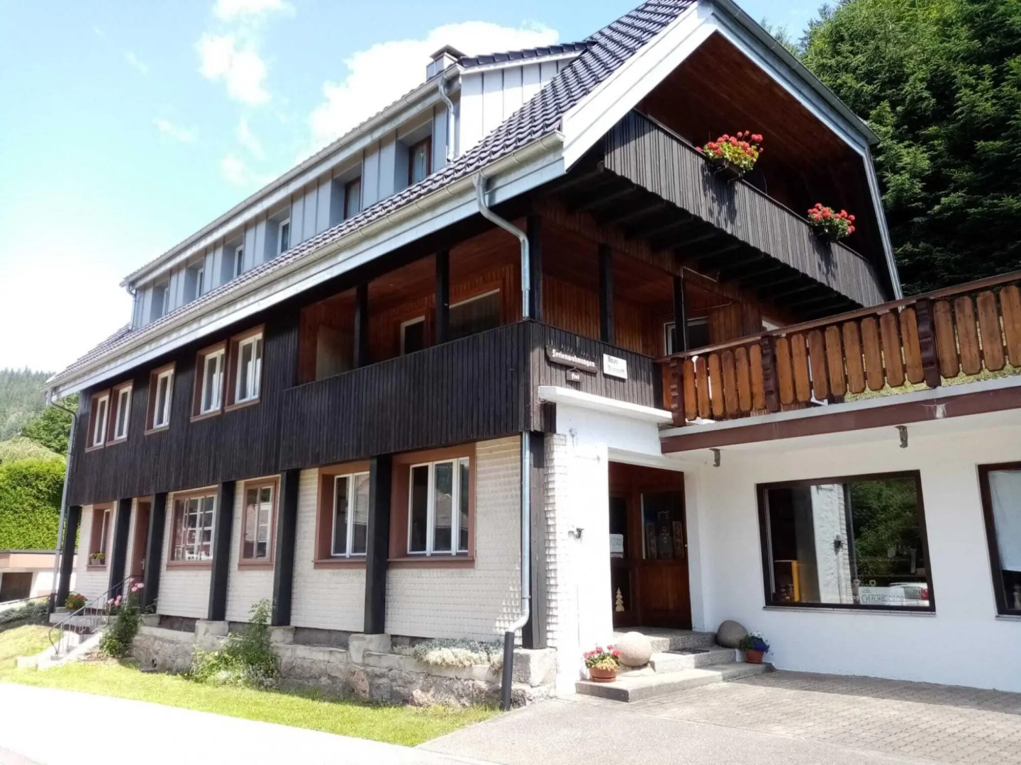Cosy flat in St. Blasien in the Black Forest with balcony and private terrace