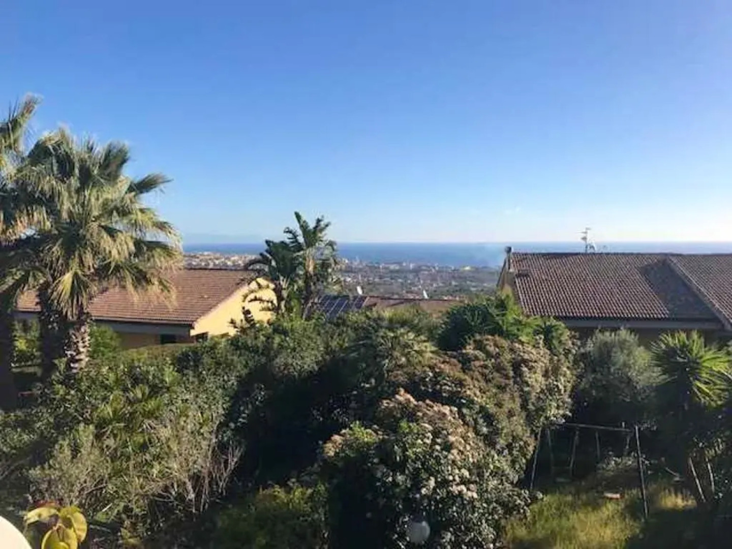 House with 3 bedrooms in Aci Catena with wonderful sea view enclosed garden and WiFi 4 km from the beach