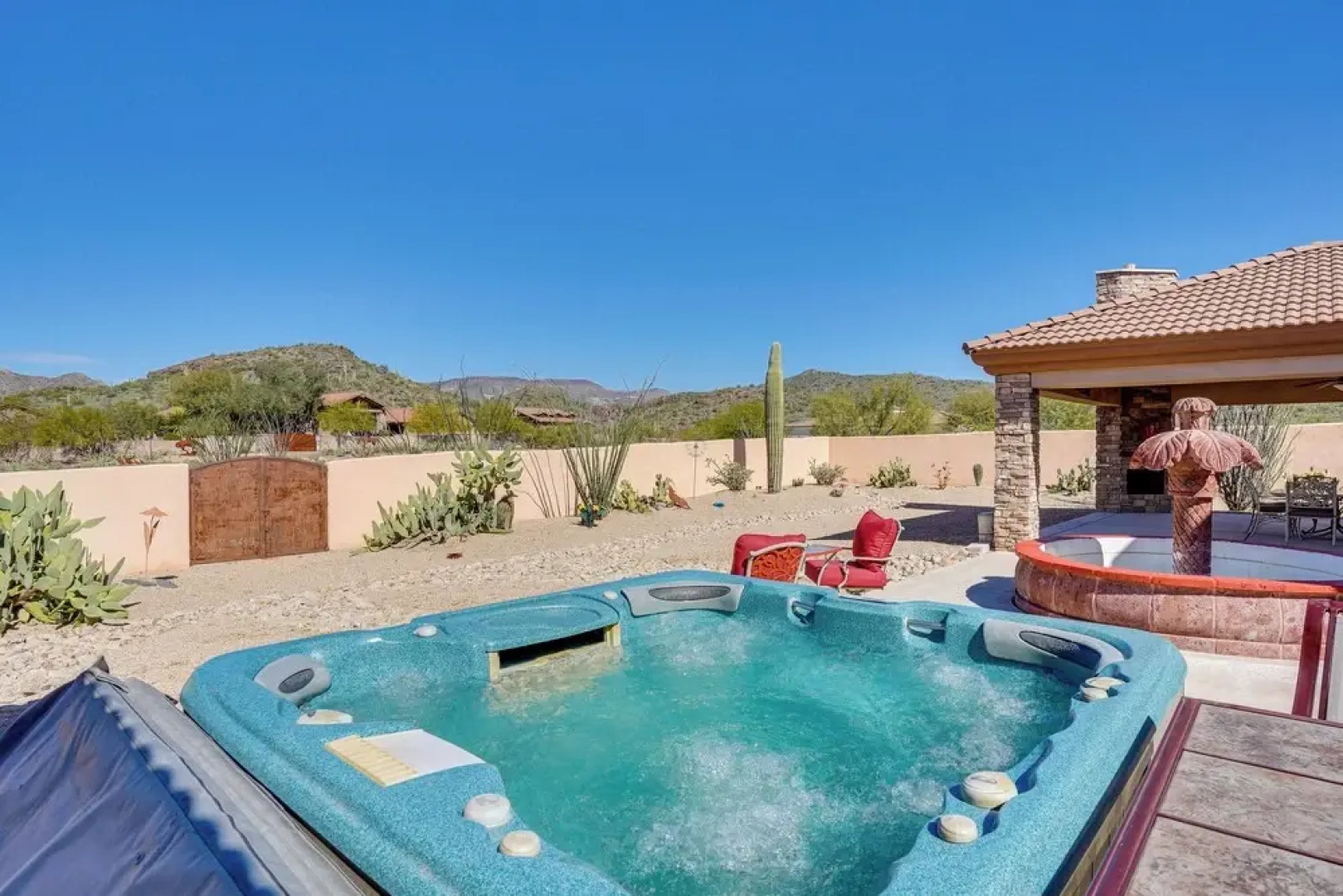 Hot Tub, Yard & Views: Spacious Cave Creek Home