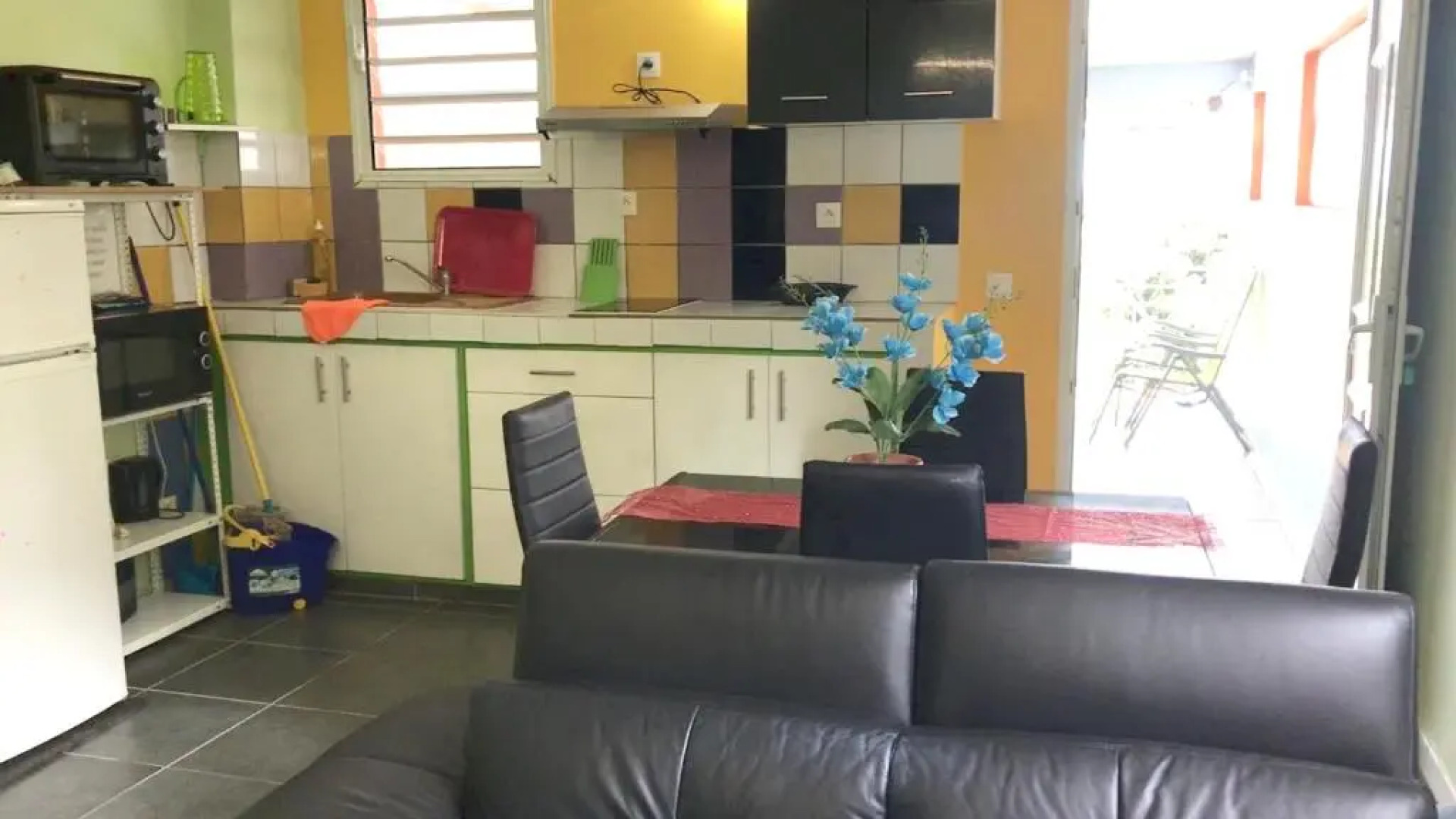 Appartement d'une chambre avec piscine partagee jacuzzi et terrasse a Sainte Marie a 5 km de la plage