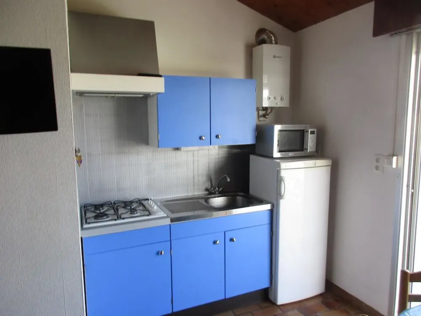 Studio in Le Barcarès, With Furnished Balcony - 50 m From the Beach