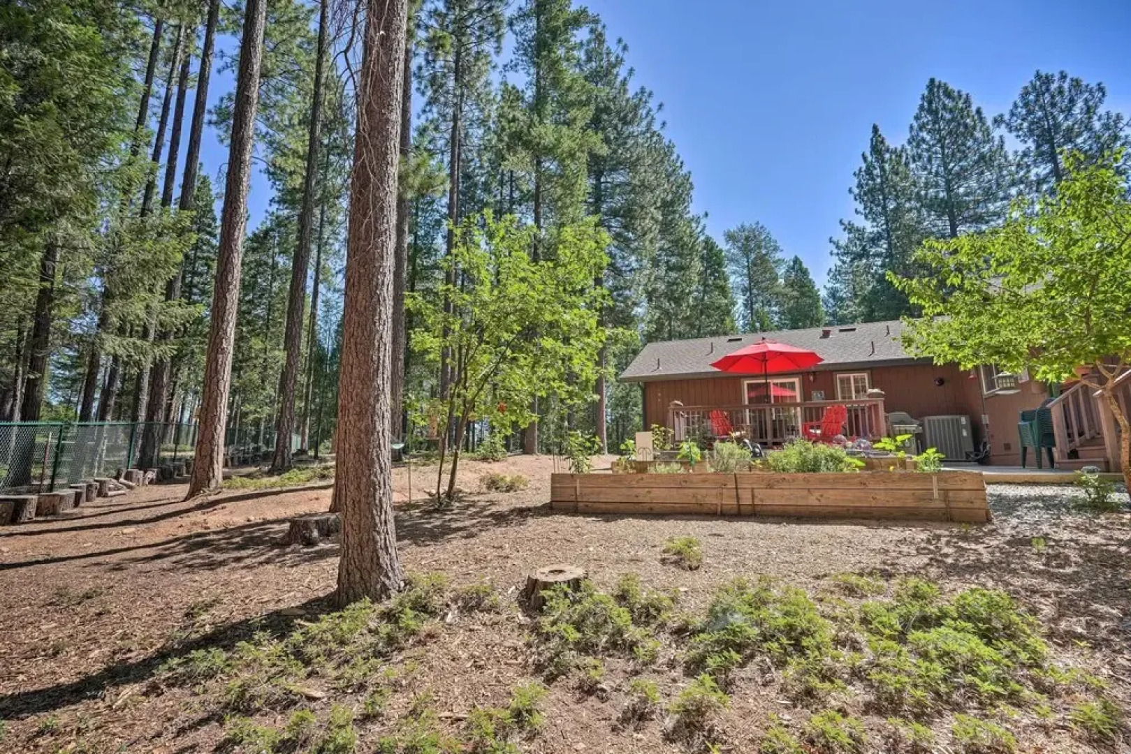 Private Deck: Pollock Pines Apt on 5 Acres