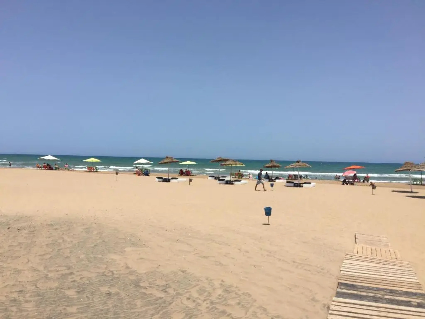 Perle Orientale Saidia Appart Rénové vue sur jardin et sur mer