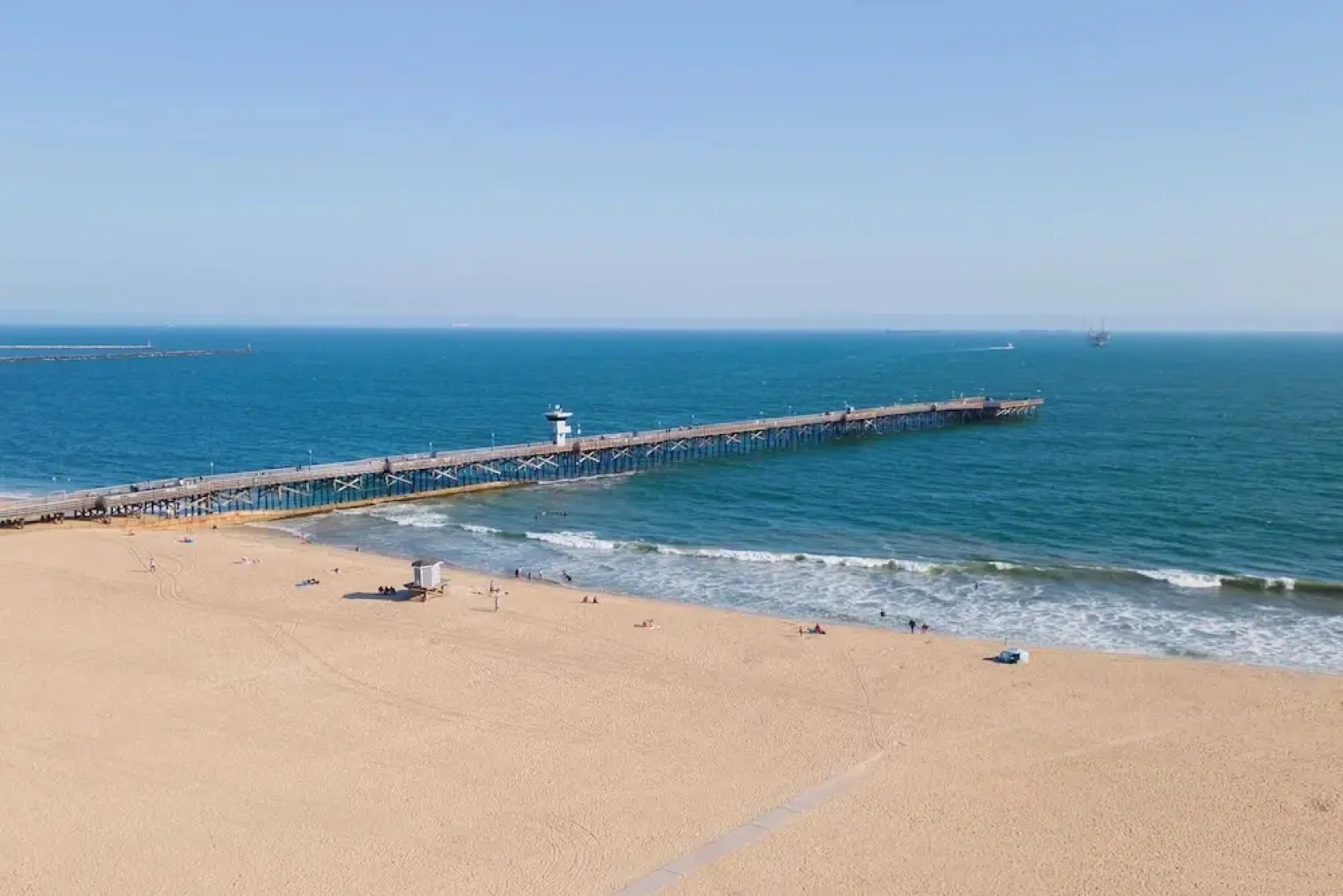 Seventh & Shore Stylish Seal Beach Home w/ Elevator, Fireplace + Bold Design