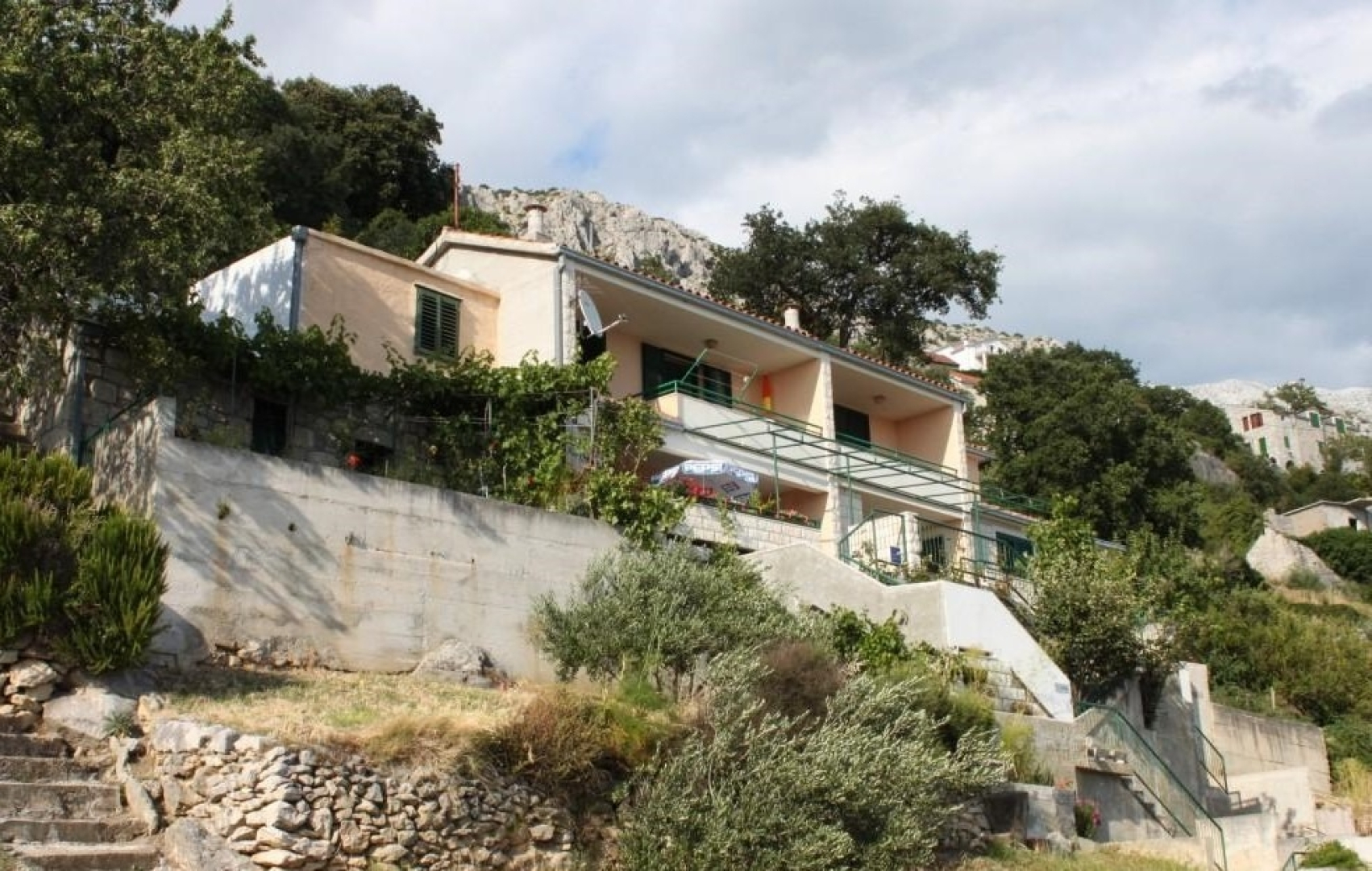 Apartment Up - amazing sea view: A1 Brela, Riviera Makarska