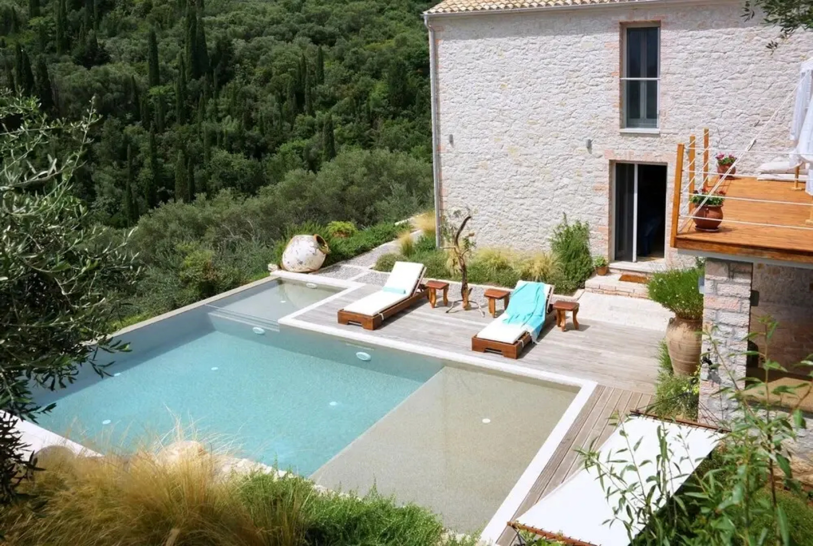 Sinium Luxury Villa Corfu Luxury 3 Bedroom Villa With Private Swimming Pool and Sea View