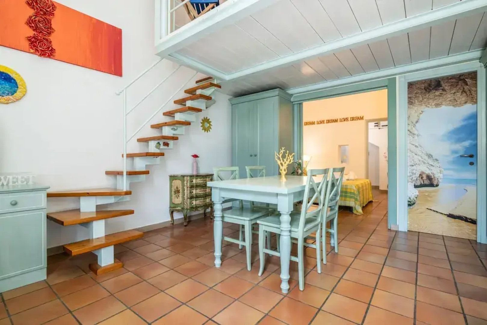 Colors House On The Beach