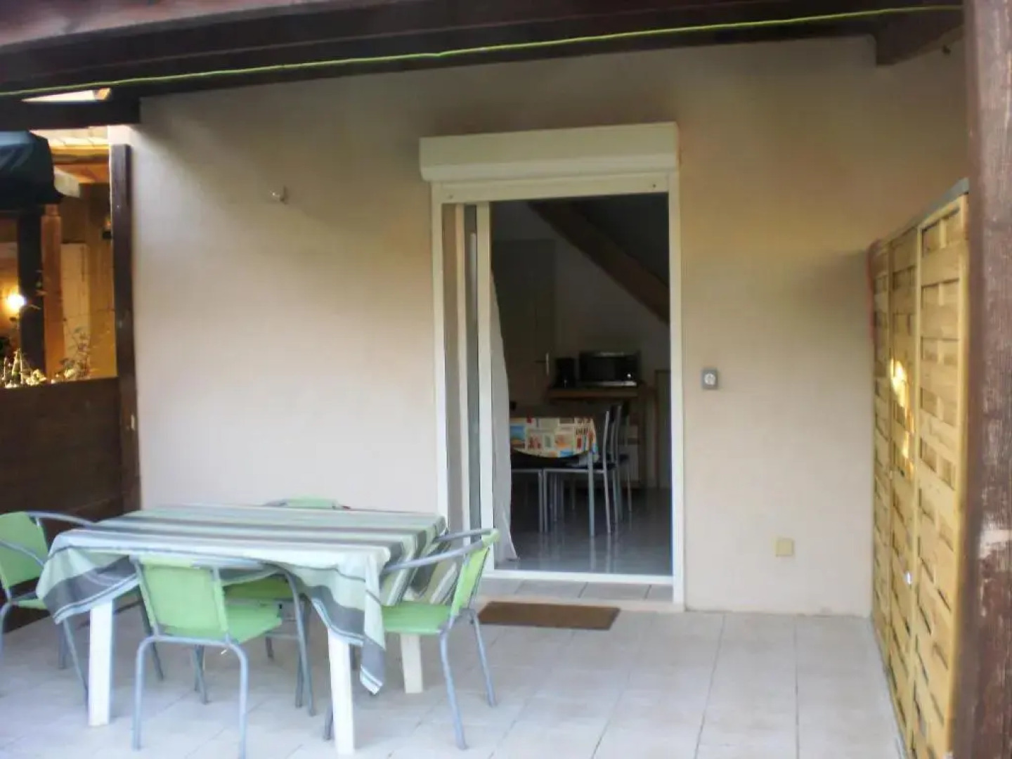 Maison d'une chambre a Poggio Mezzana a 100 m de la plage avec vue sur la mer jardin clos et wifi