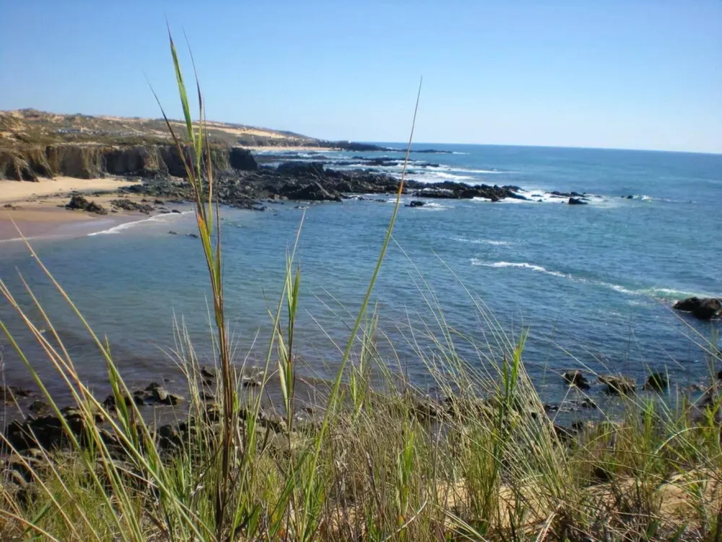 House With one Bedroom in Almograve, With Wonderful sea View, Furnished Terrace and Wifi Near the Beach