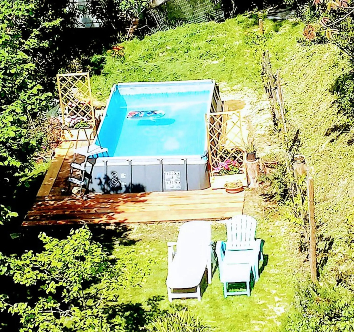 3 bedrooms house with private pool furnished terrace and wifi at Monteciccardo