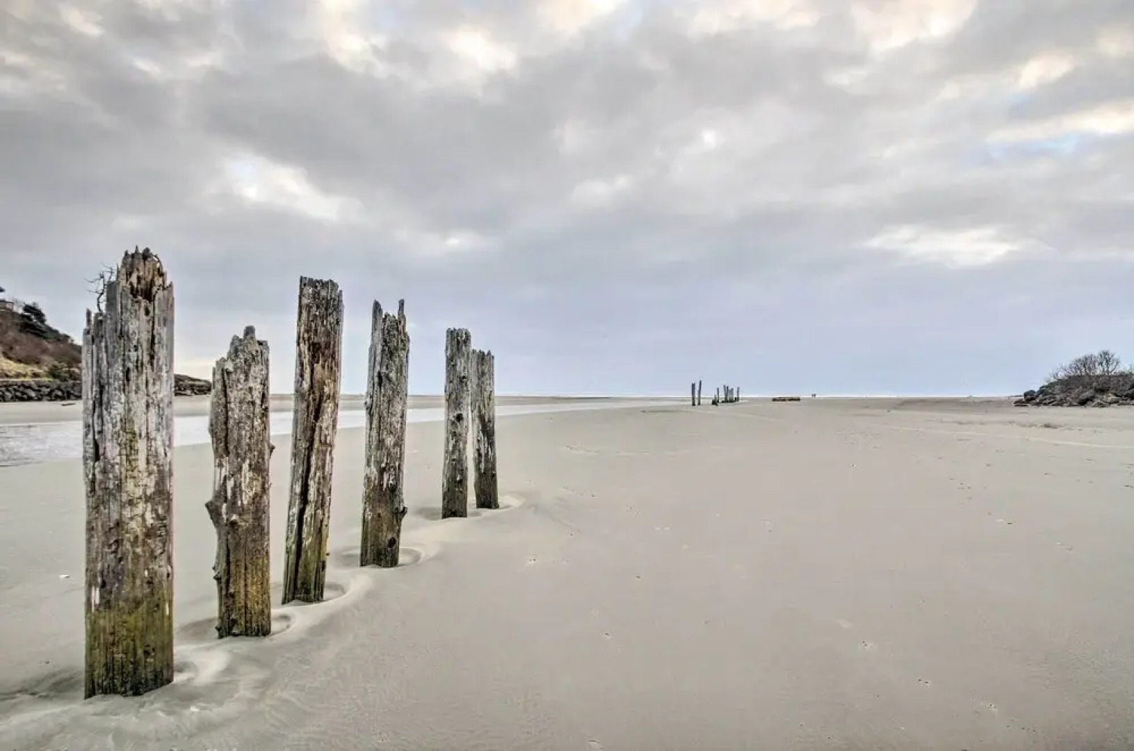 Airy Coastal Escape w/ Deck - Steps to Beach!