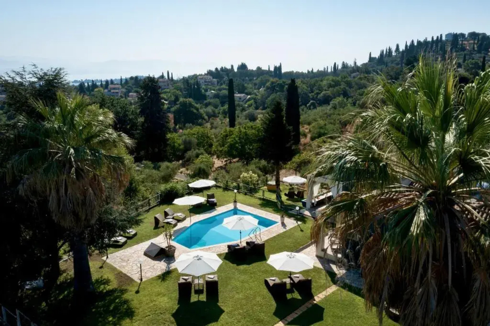 ELVIS Corfu, an extraordinary, eccentric & high-end -multiple- family Villa