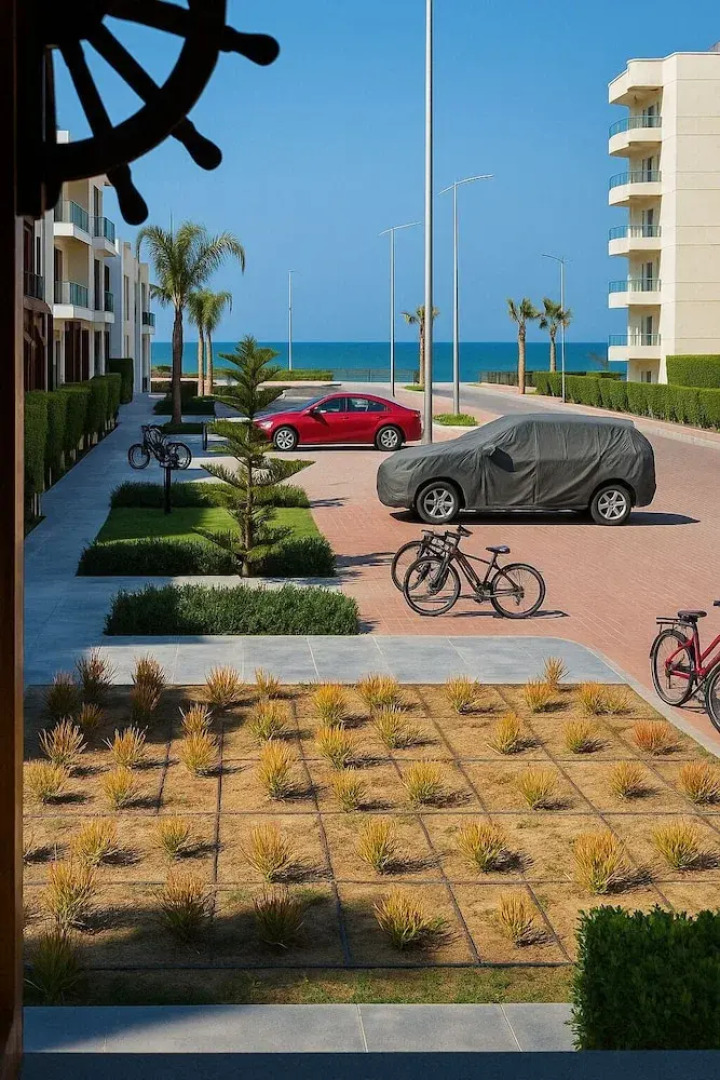 Elegant Sea View Chalet With Private Balcony