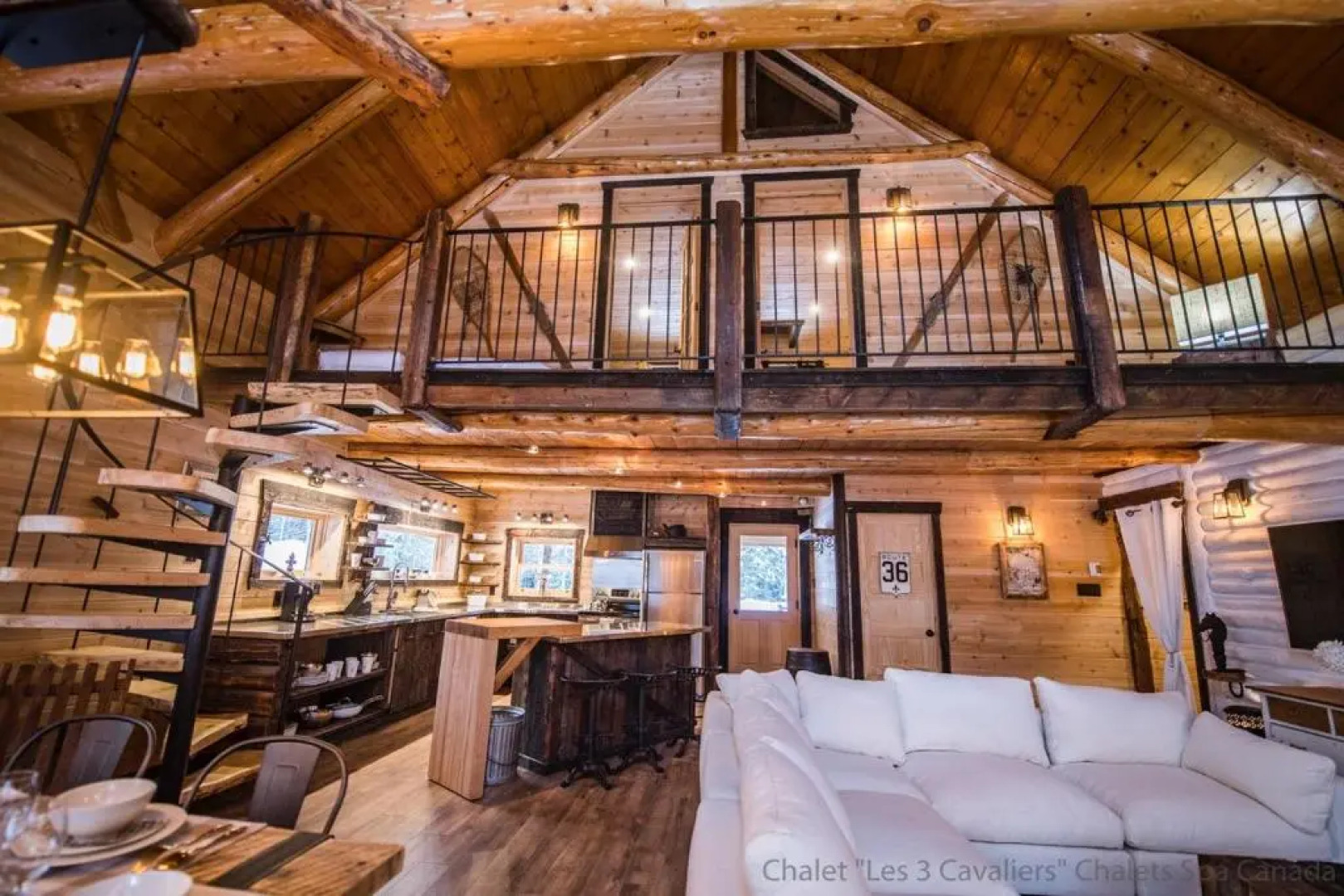 Les 3 Cavaliers - Les Chalets Spa Canada