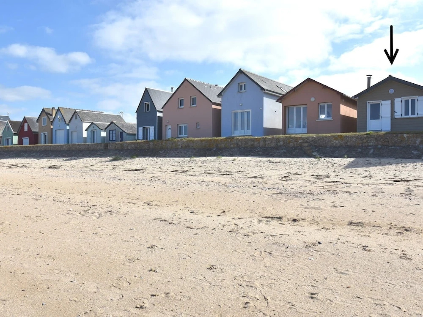 Holiday Home in Ravenoville With Courtyard, Terrace, BBQ