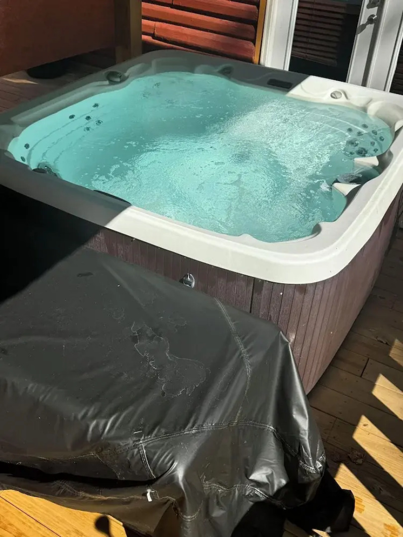 Log Cabin in the Field