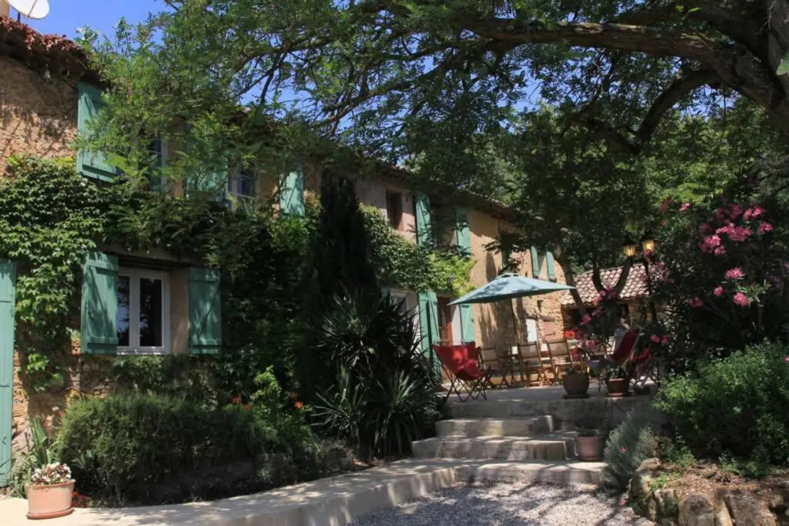 “Les Massanes”, Mas 5ch/12p, piscine/Clim