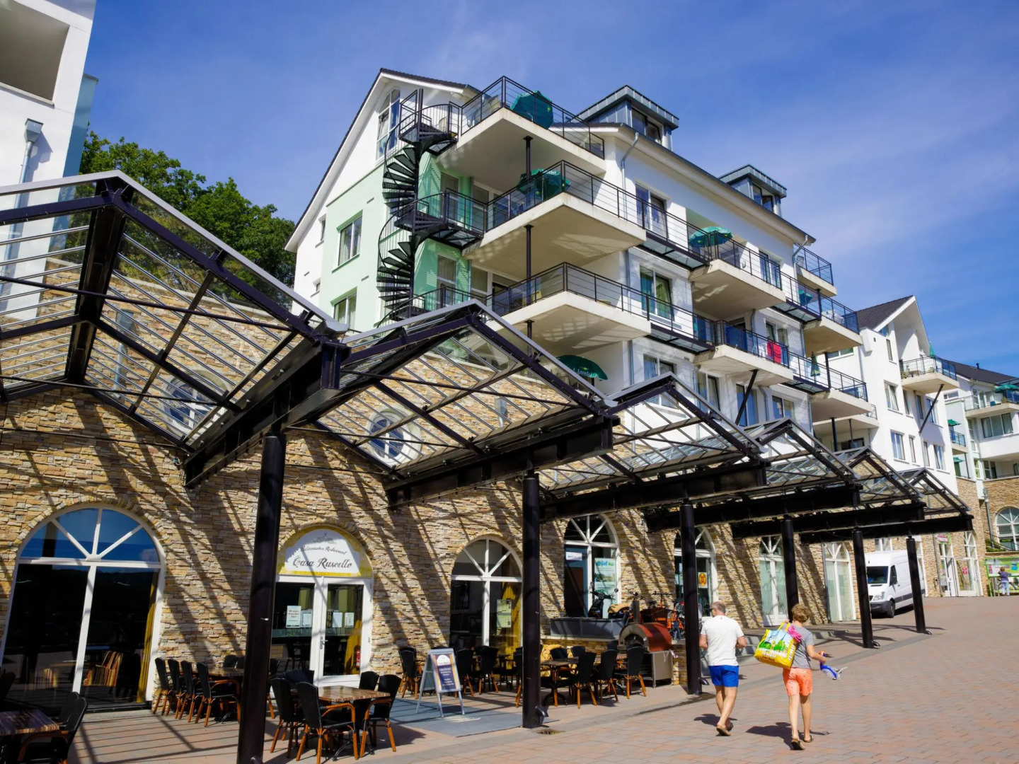 Luxurious maisonette with sauna, located in nature