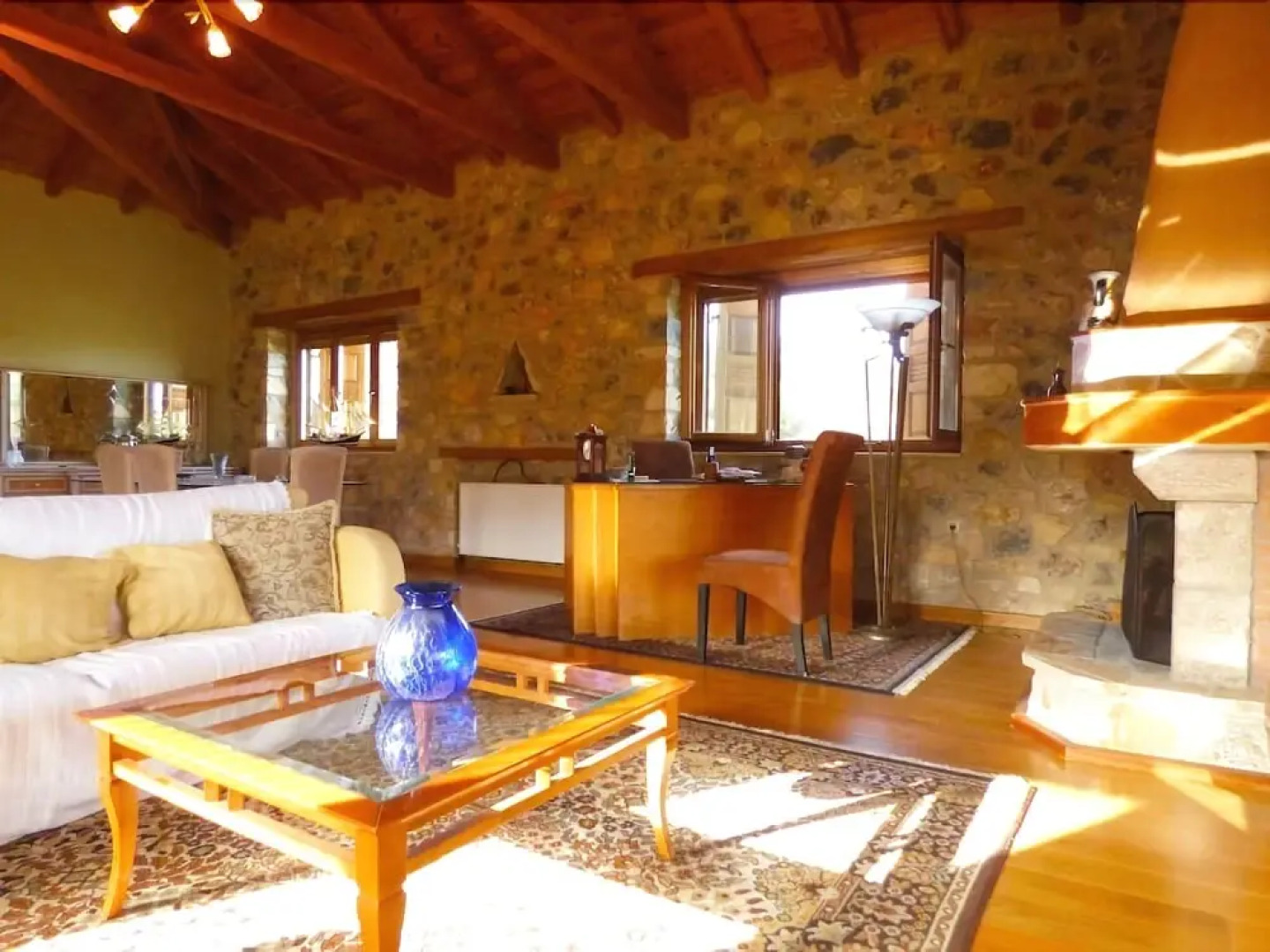 Luxurious Mansion in olive grove & view to Mystras