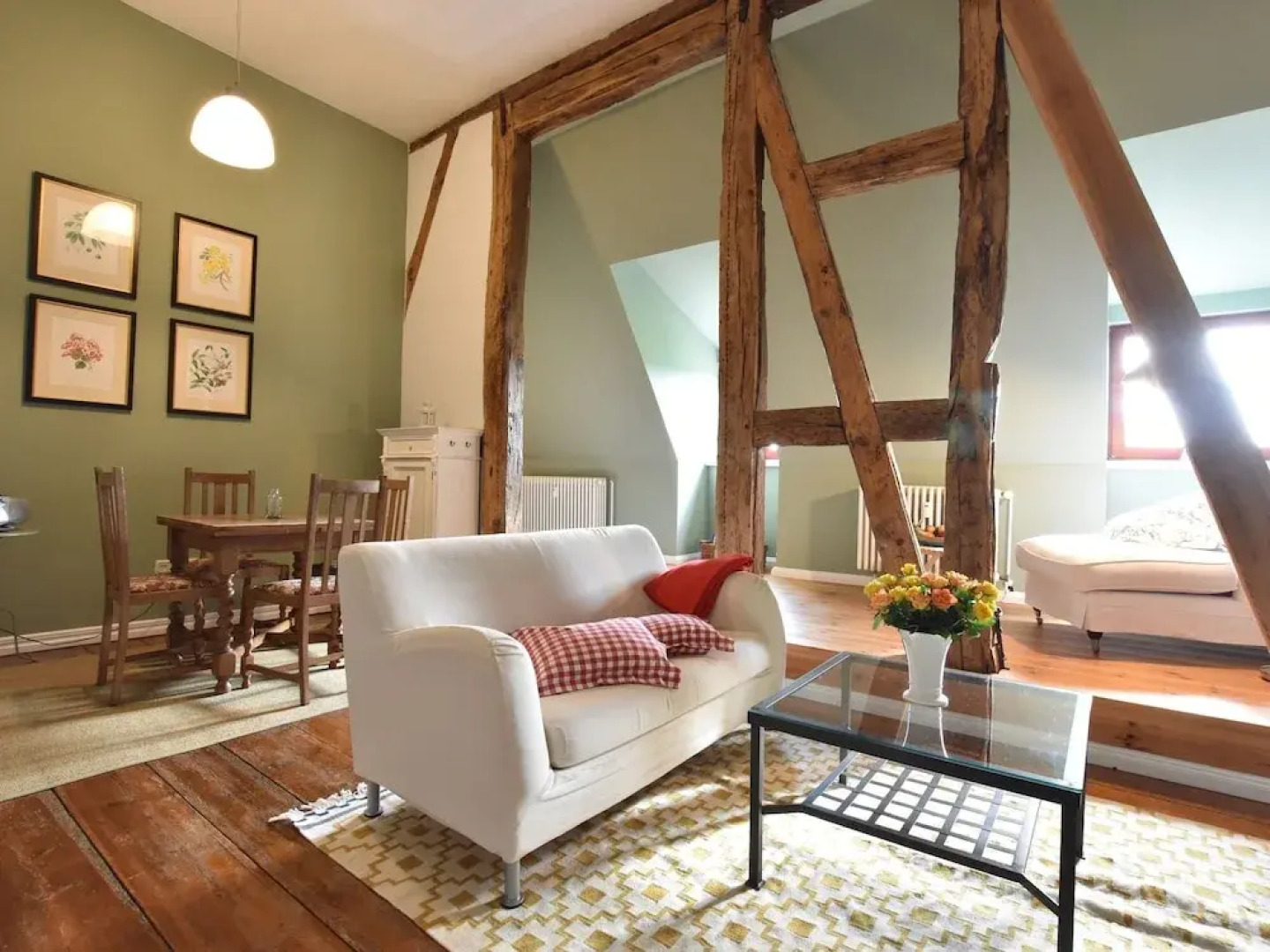 Grand Apartment in Satow with Garden