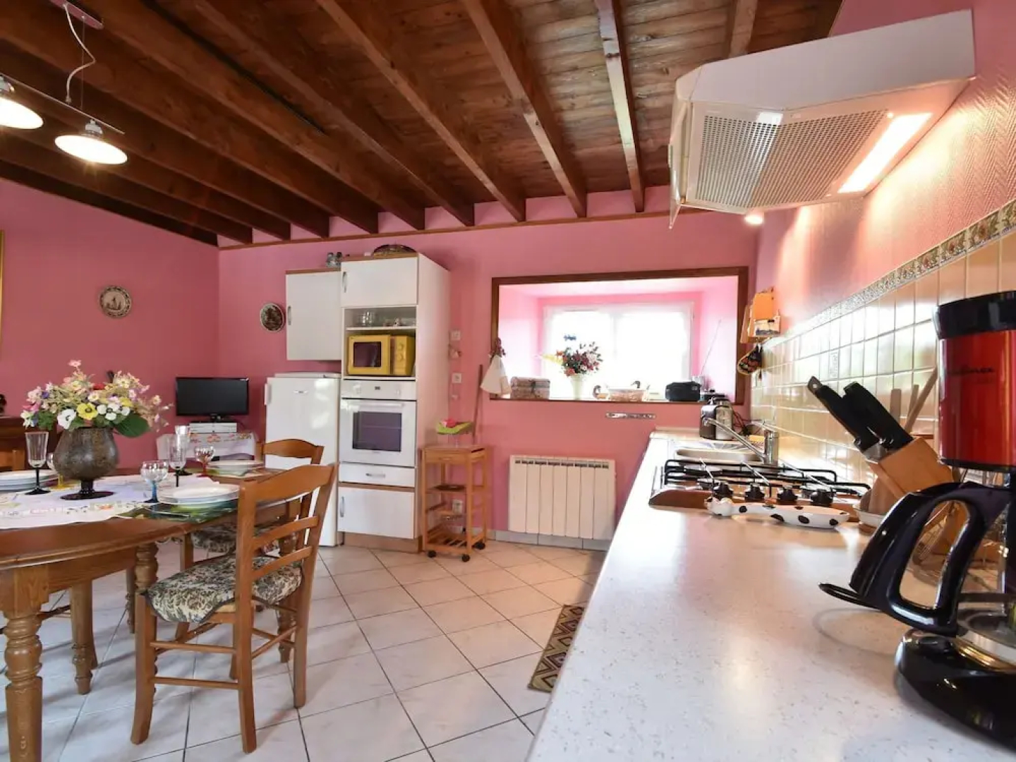 Cozy Holiday Home in Gourbesville France with Fireplace