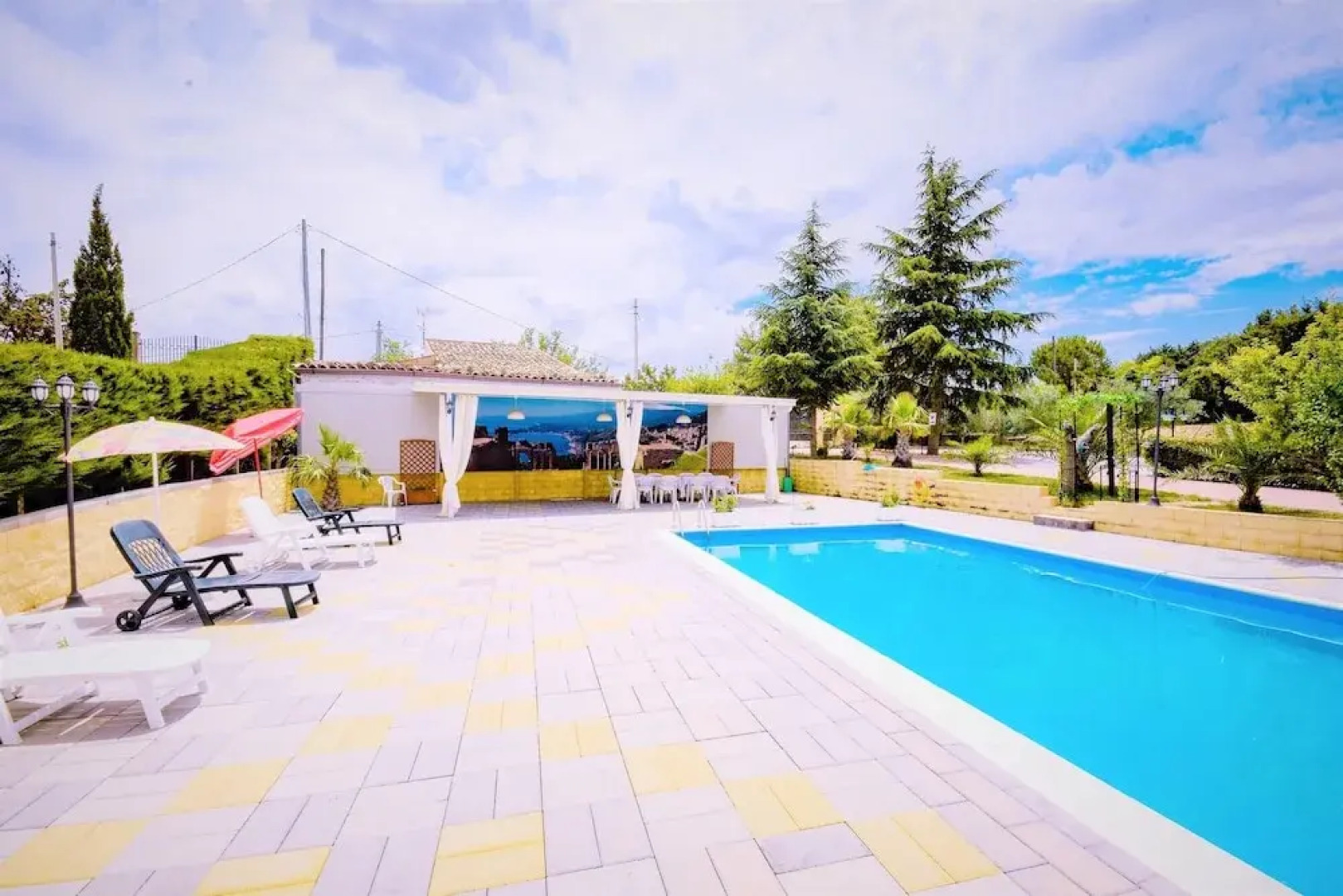 House With 6 Rooms in Enna, With Wonderful Lake View, Private Pool, En