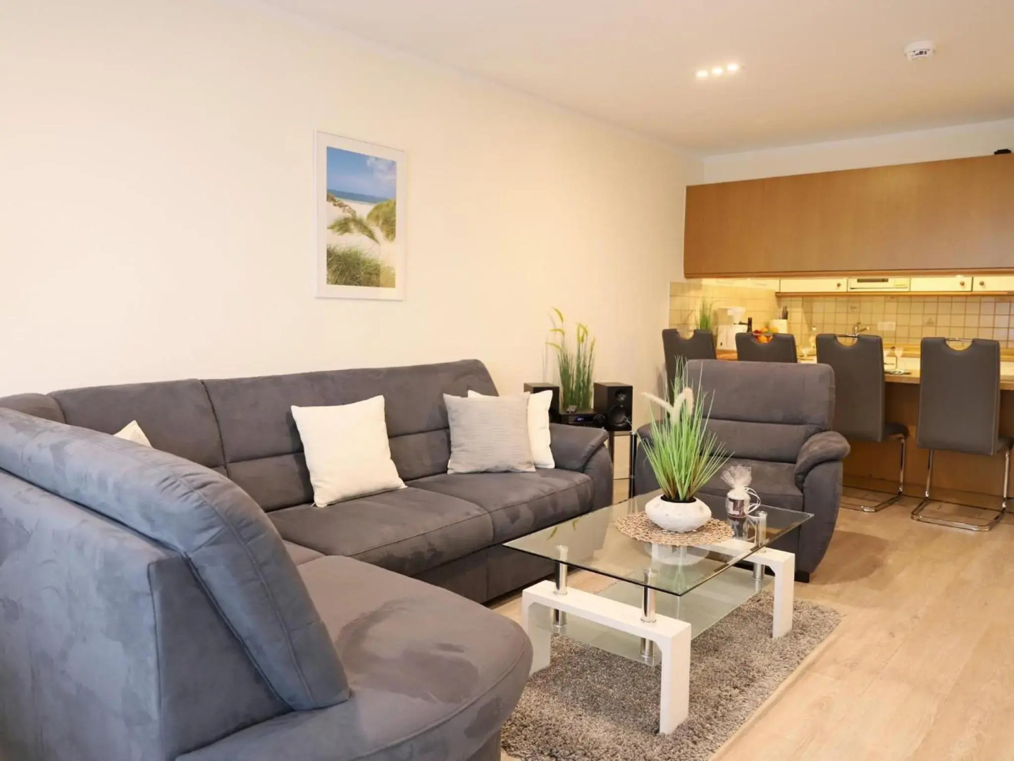 Das geräumige 2-Zimmer-Appartement