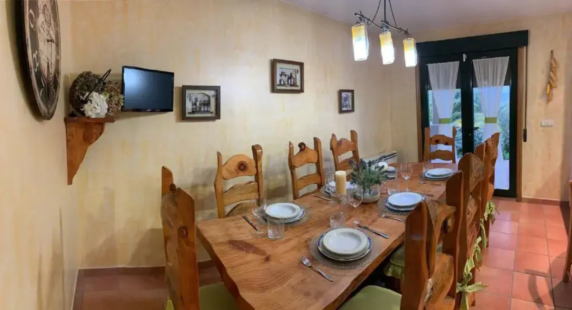 Chalet Rural 400 m playa piscina barbacoa chimenea