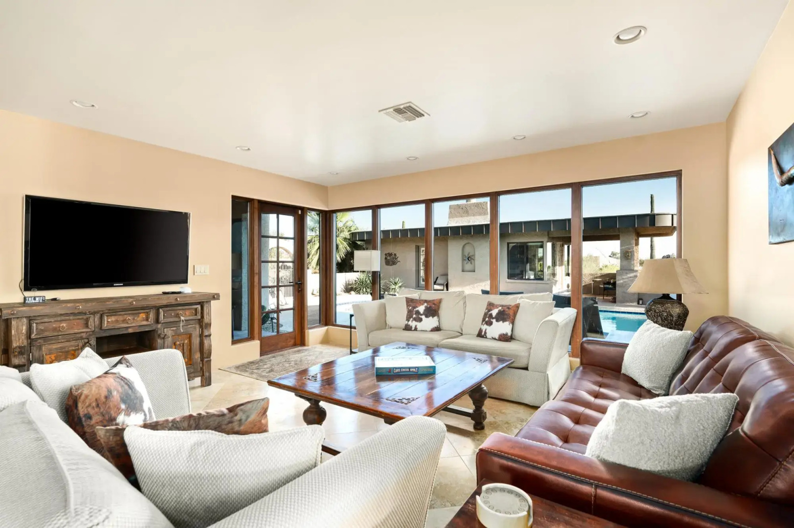 Carefree Crest: Jaw Dropping VIEWS, Pool, 2 Casitas, Outdoor Living!