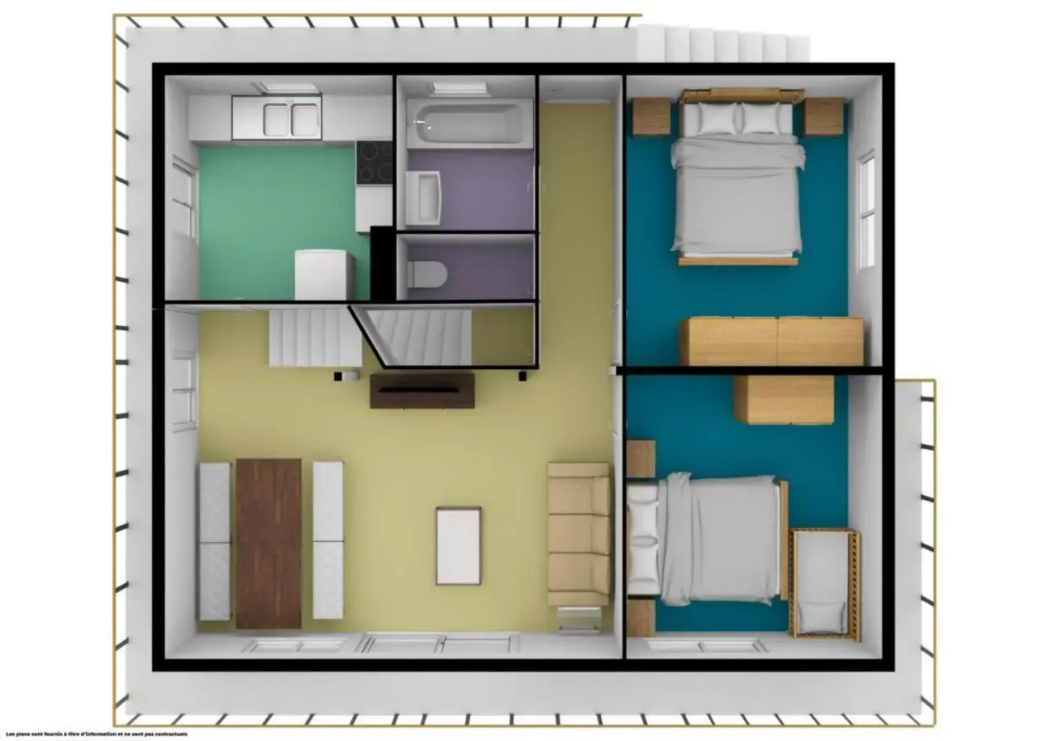 Ty Menez 2 - Chalet sur les pistes