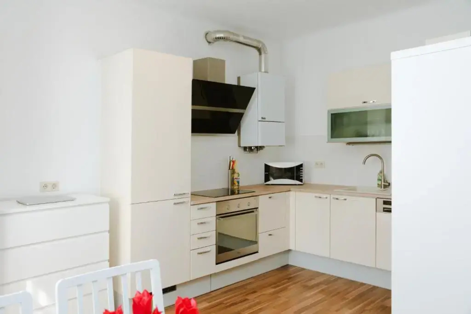 Ferienwohnung in der Fußgängerzone Gartenblick - Studio Apartment
