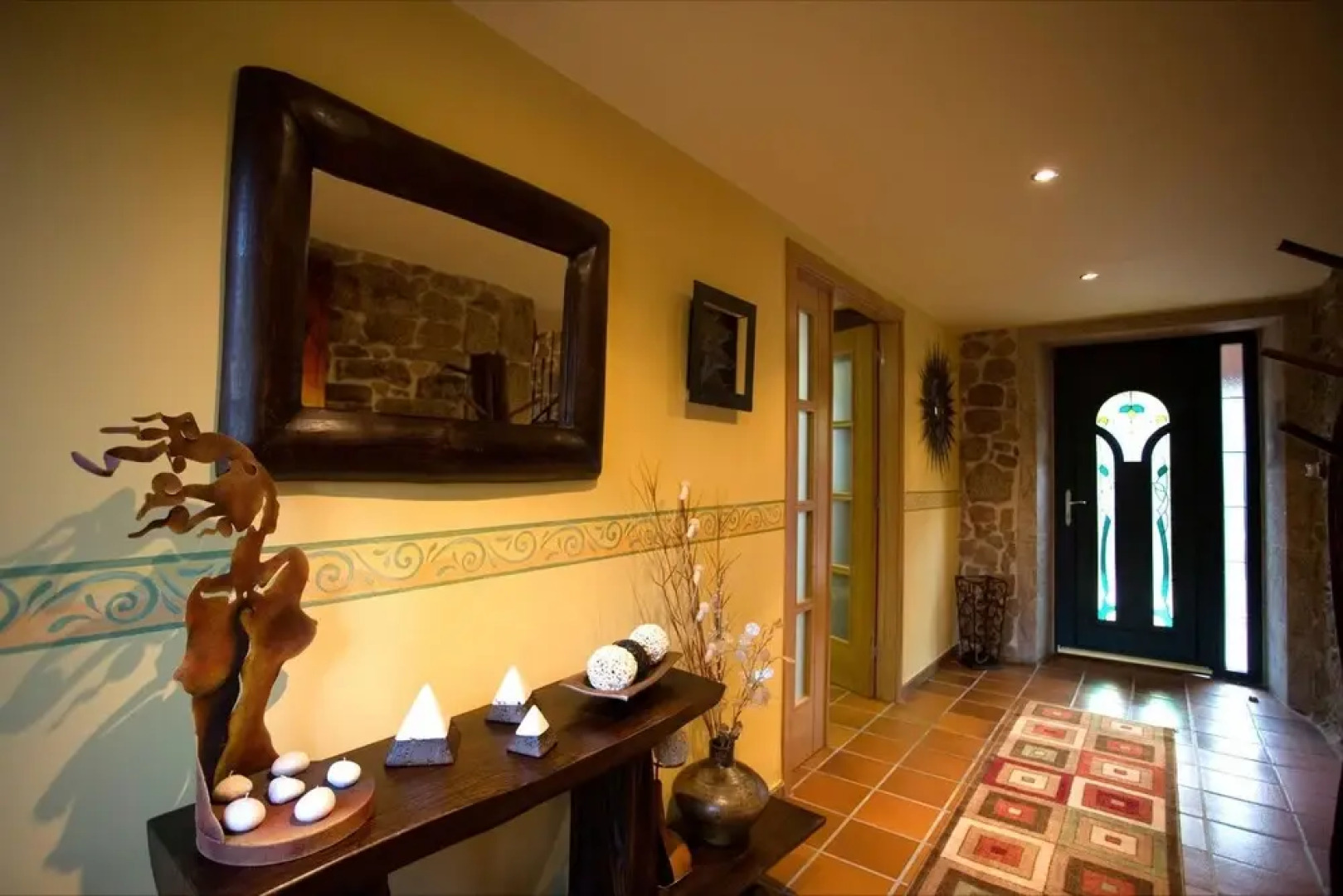 House With 5 Bedrooms in Cuntis, With Wonderful Lake View, Private Poo