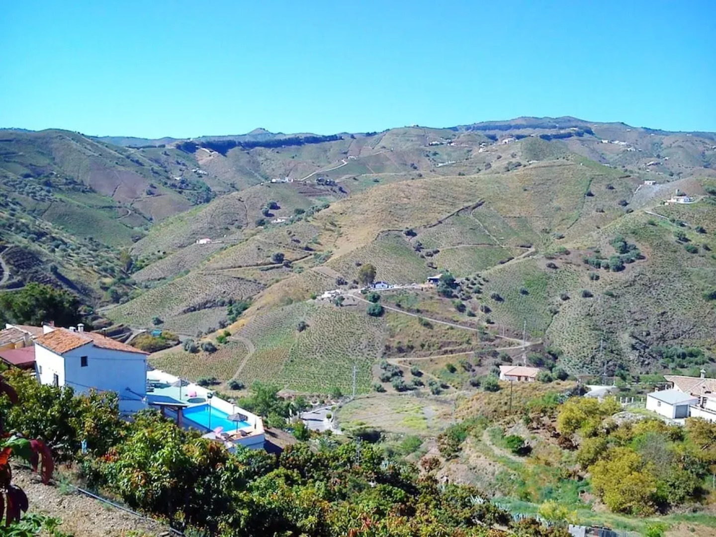 House With 4 Bedrooms in El Borge, With Wonderful Mountain View, Private Pool, Furnished Terrace Near the Beach