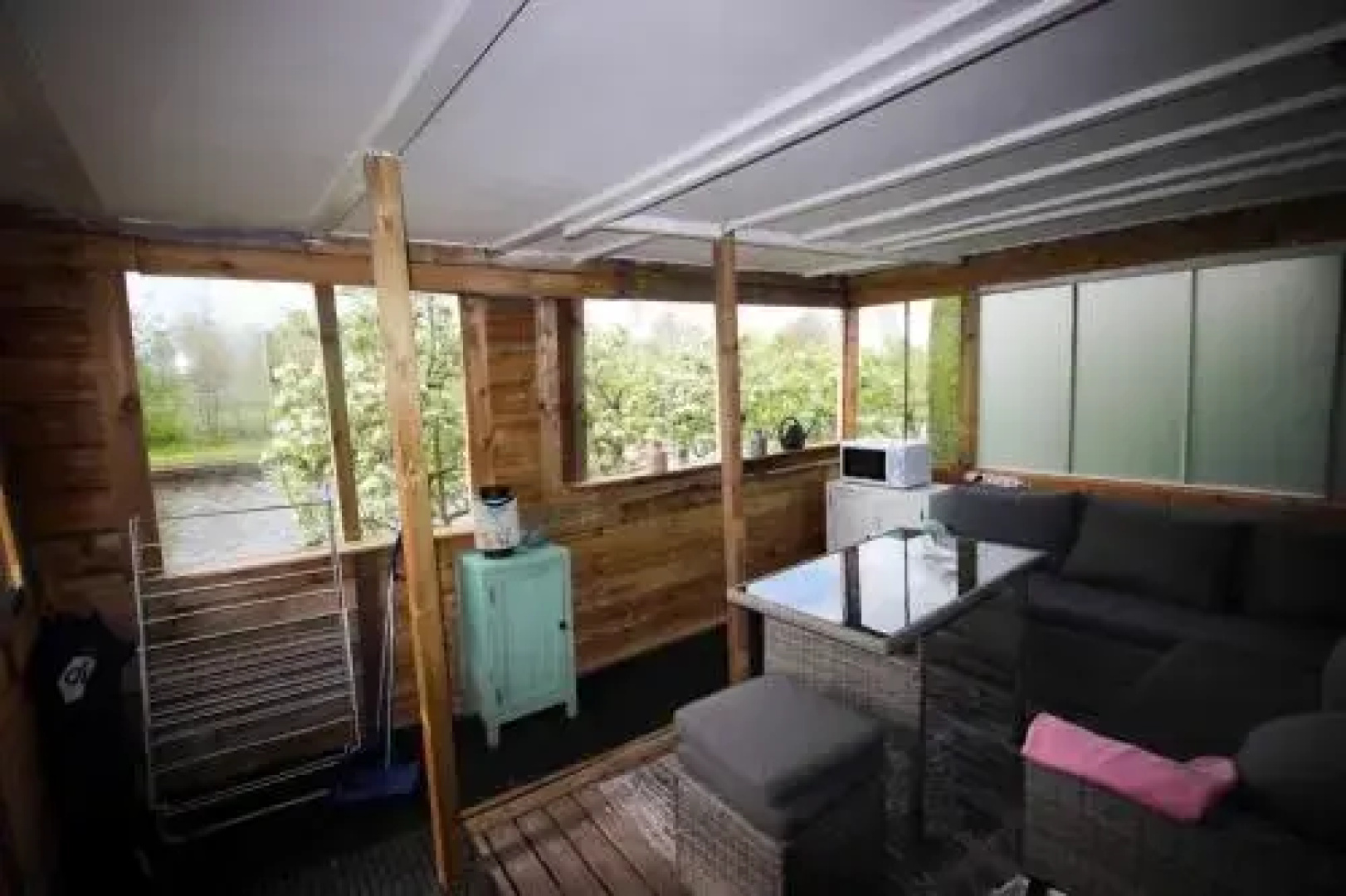 Pipowagen/chalet de oude rijn