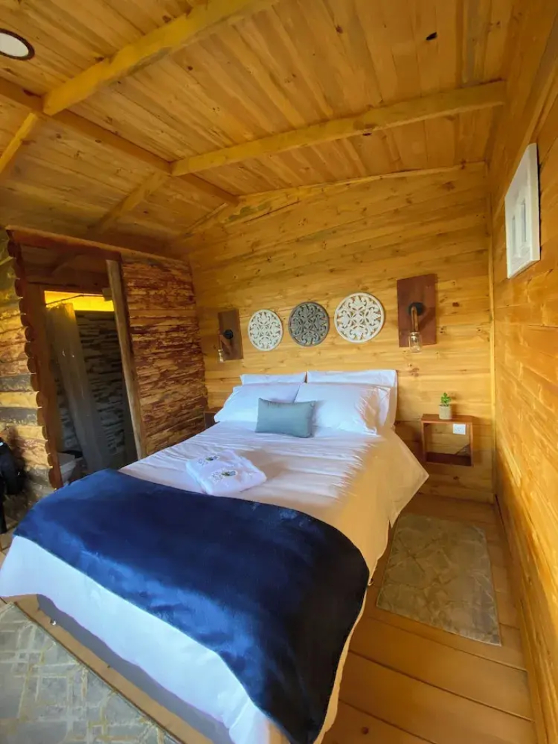 Cabañas el refugio del santo