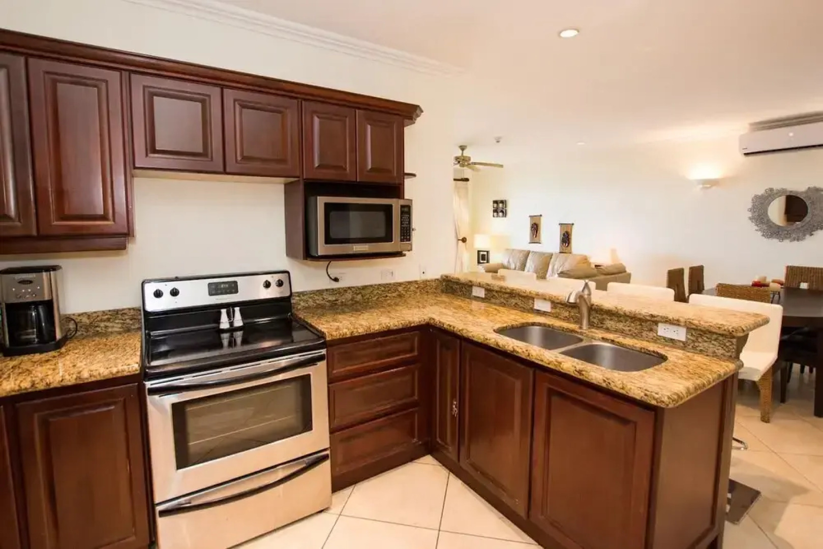 Luxury 3 bedroom condo with ocean view and private balcony