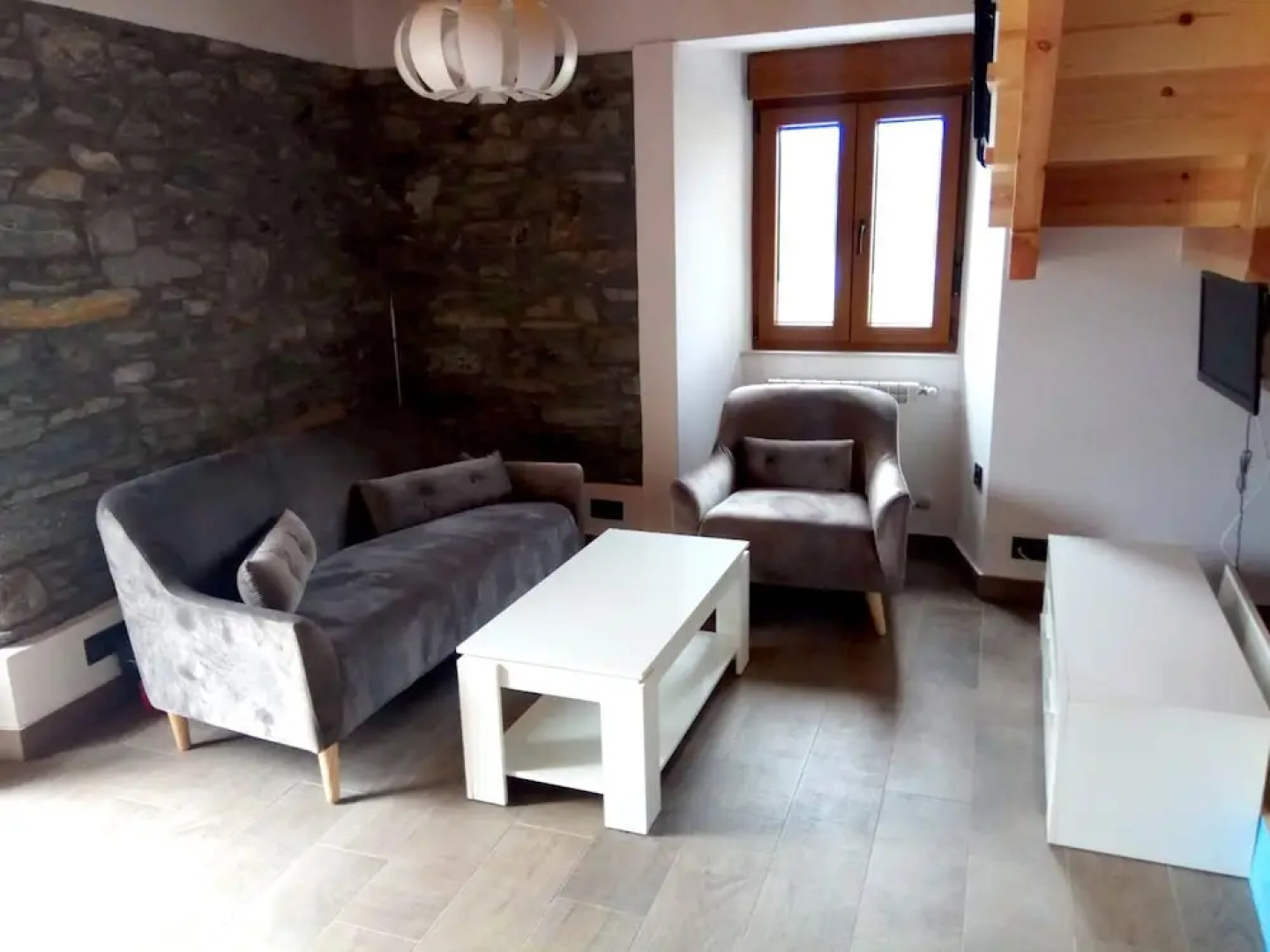 House With 2 Bedrooms in Luarca, With Wonderful Mountain View and Balc